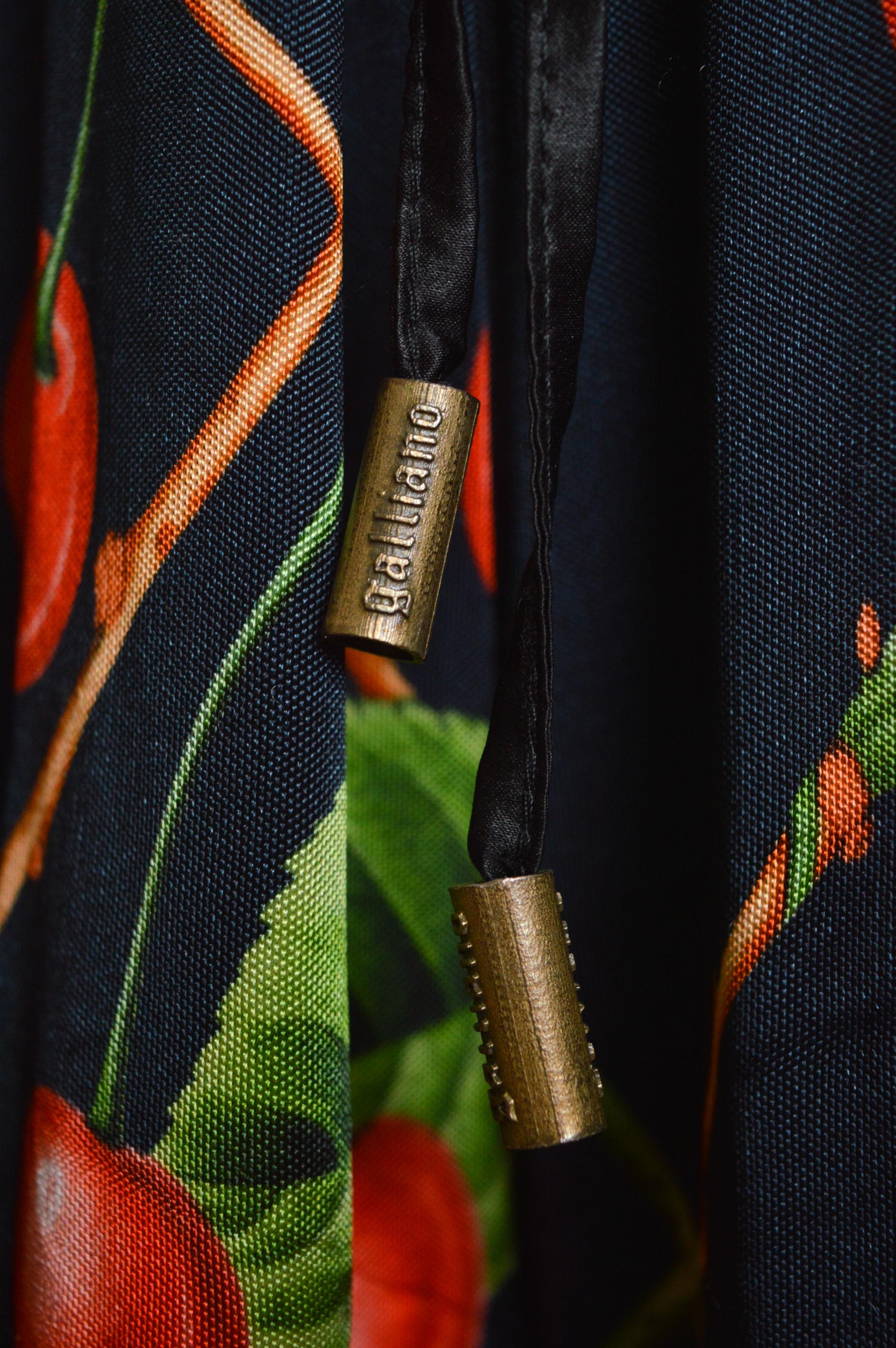 John Galliano F&F Vintage pantalone Palazzo tutto in uno A/I 2003 in vendita 2