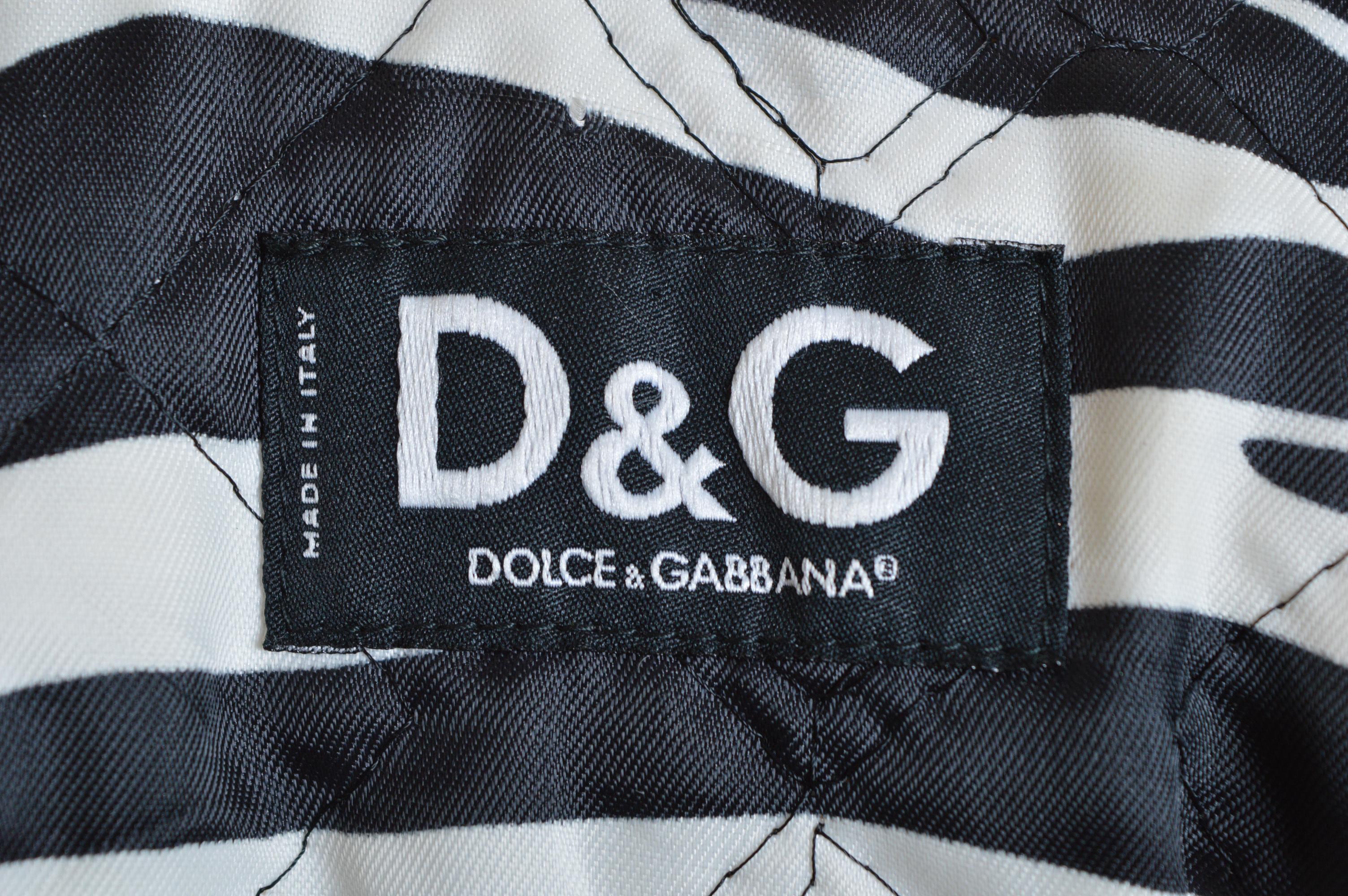 Bomber rasato DOLCE & GABBANA A/I 2003 - Cappotto in pelliccia Y2k Lapin in vendita 14