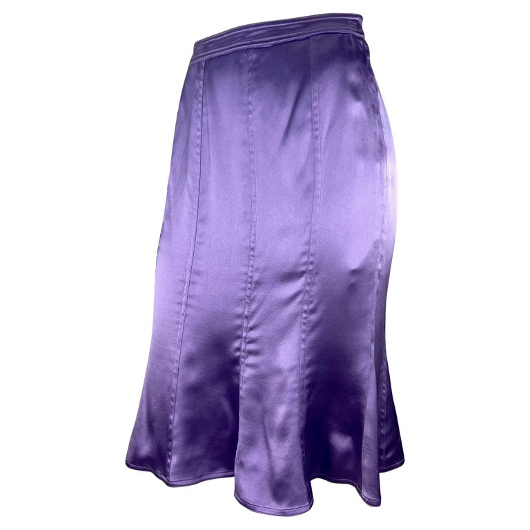 Thomas & Lourdes Marc Skirt - Lavender Stripe main image 1