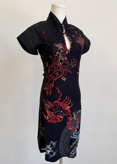 F/W 2003 Zodiac Print Mini Dress