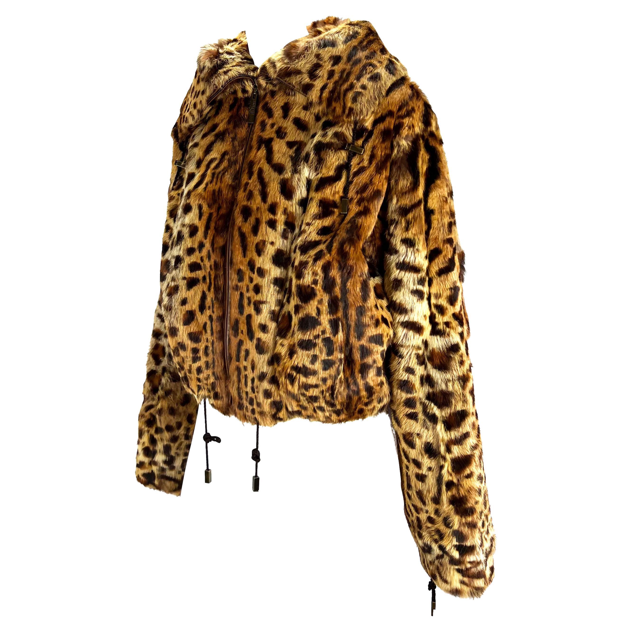 cheetah print jacket