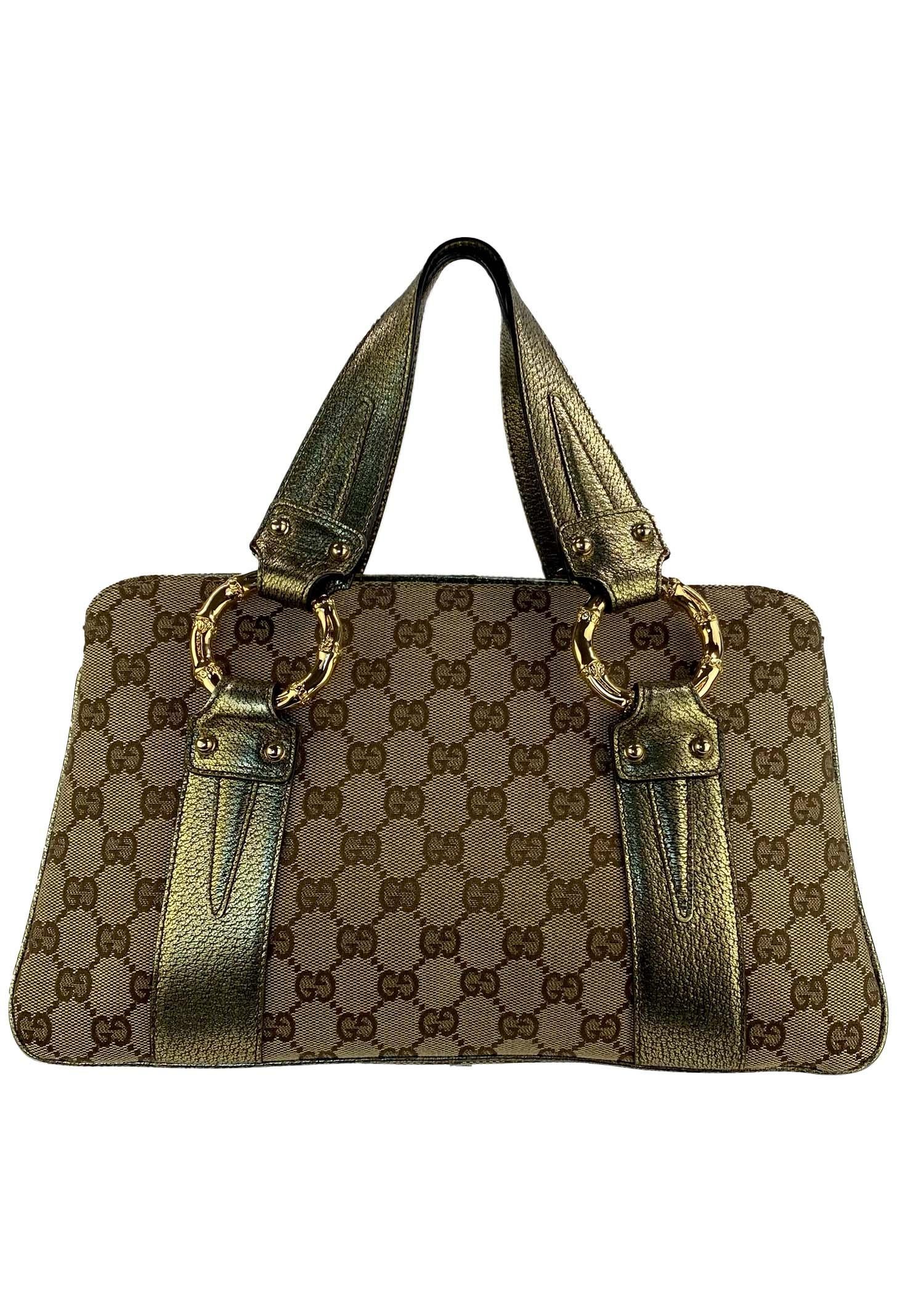 gucci bamboo ring bag