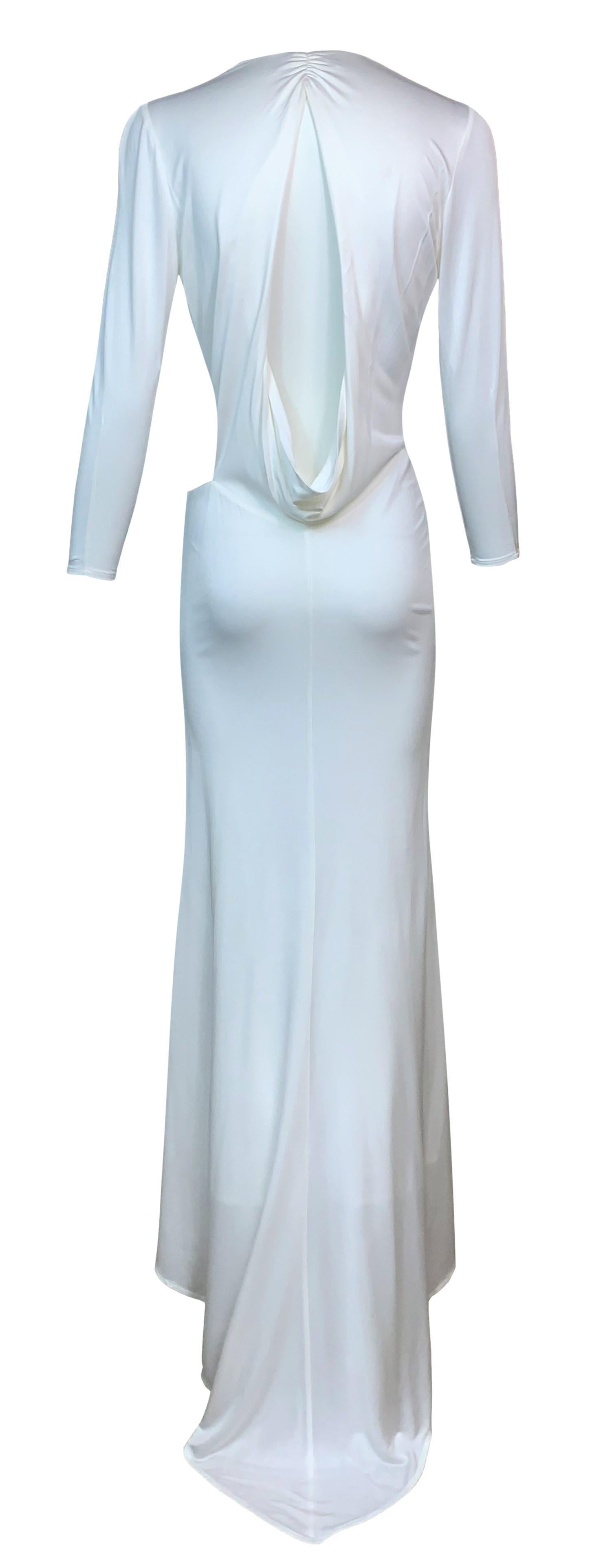 tom ford gucci white dress