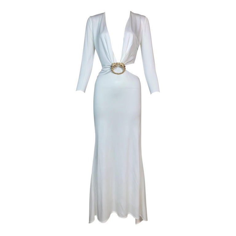 Gucci white sale dress