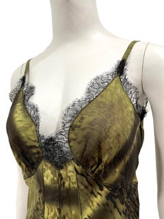 F/W 2004 Prada Silk Slip Mini Dress