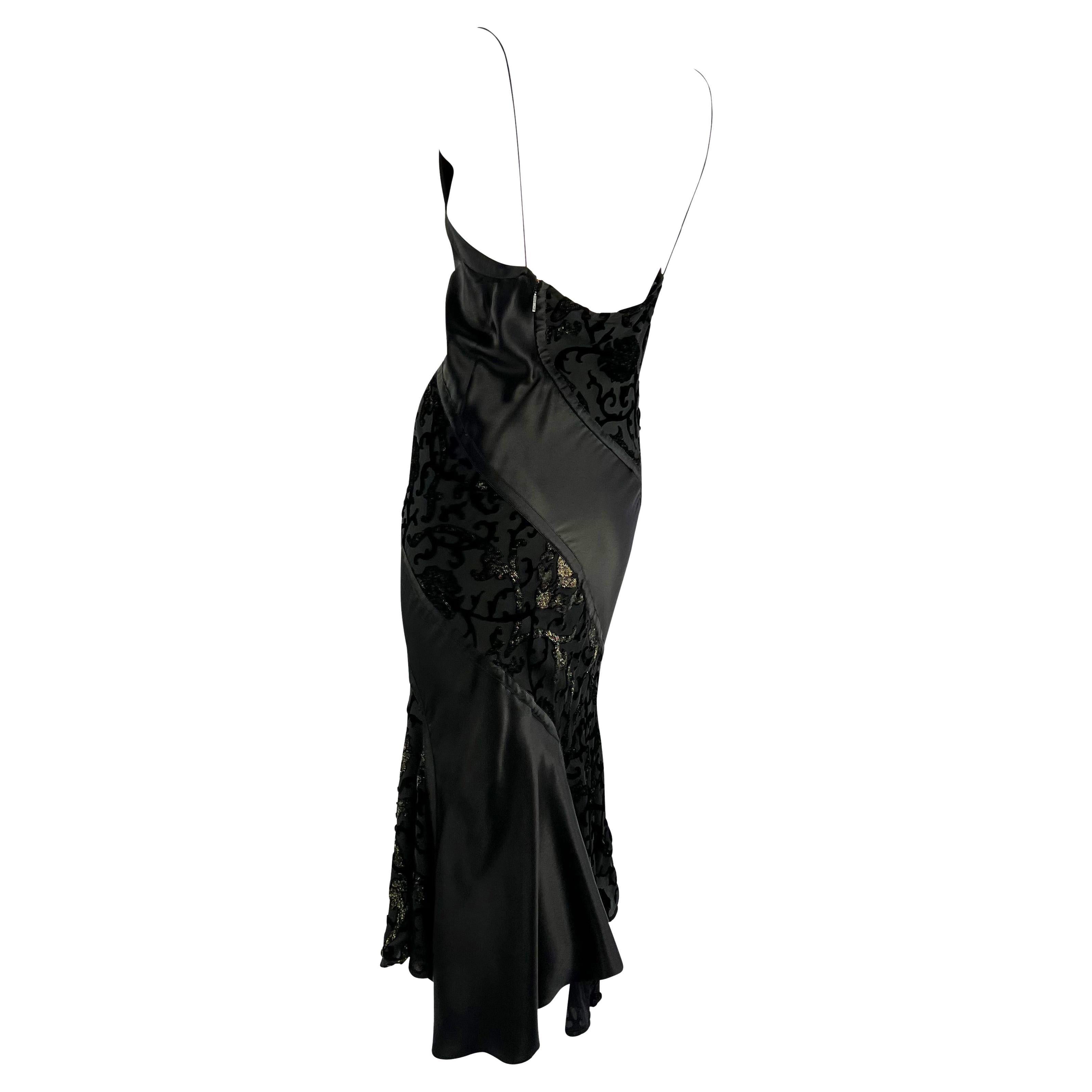 roberto cavalli black dress