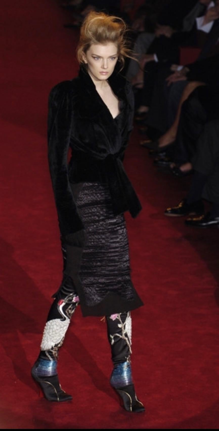 ysl ostrich boots