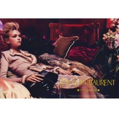 F/W 2004 Yves Saint Laurent by Tom Ford Chinoiserie Suede Tassel Jade Bead Bag