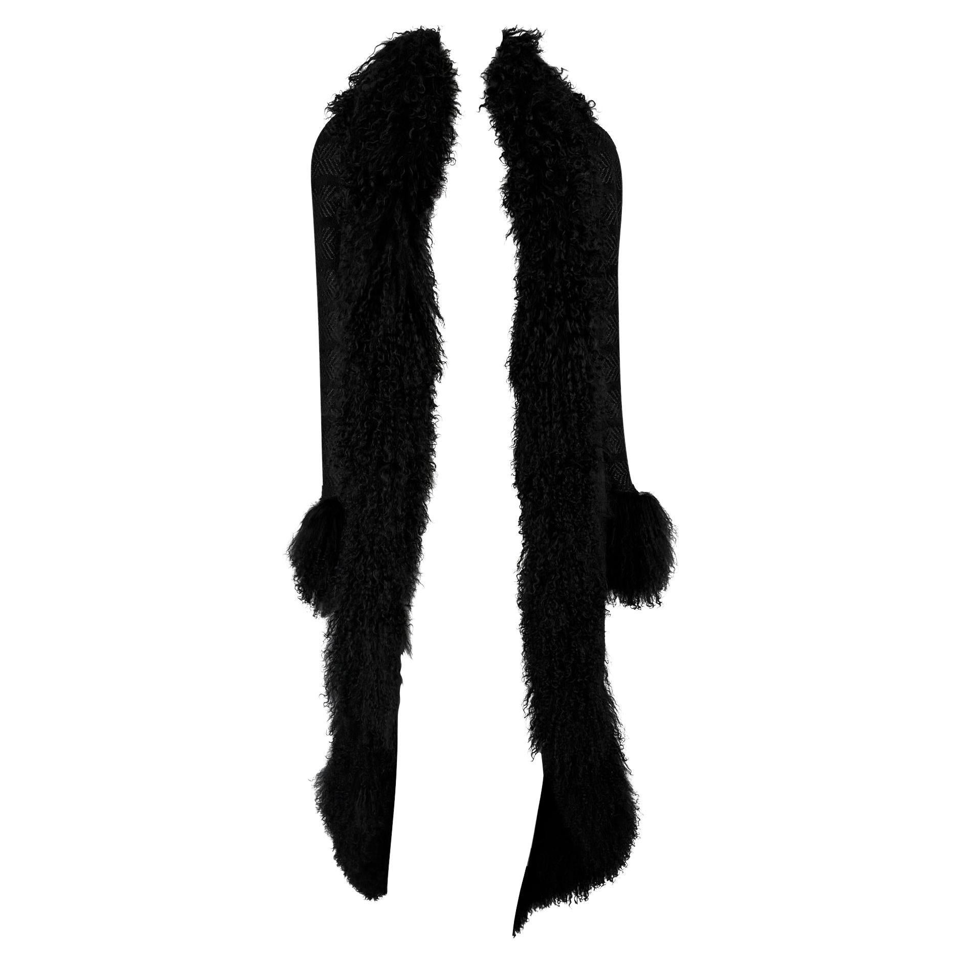 What is Mongolian fur made of?