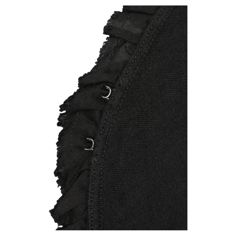 F/W 2008 Vintage Alexander McQueen Black Military Jacket Blazer For