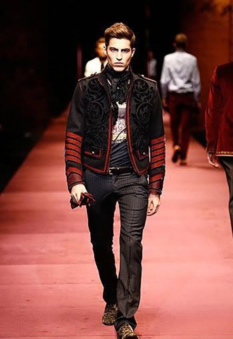 dolce gabbana military jacket