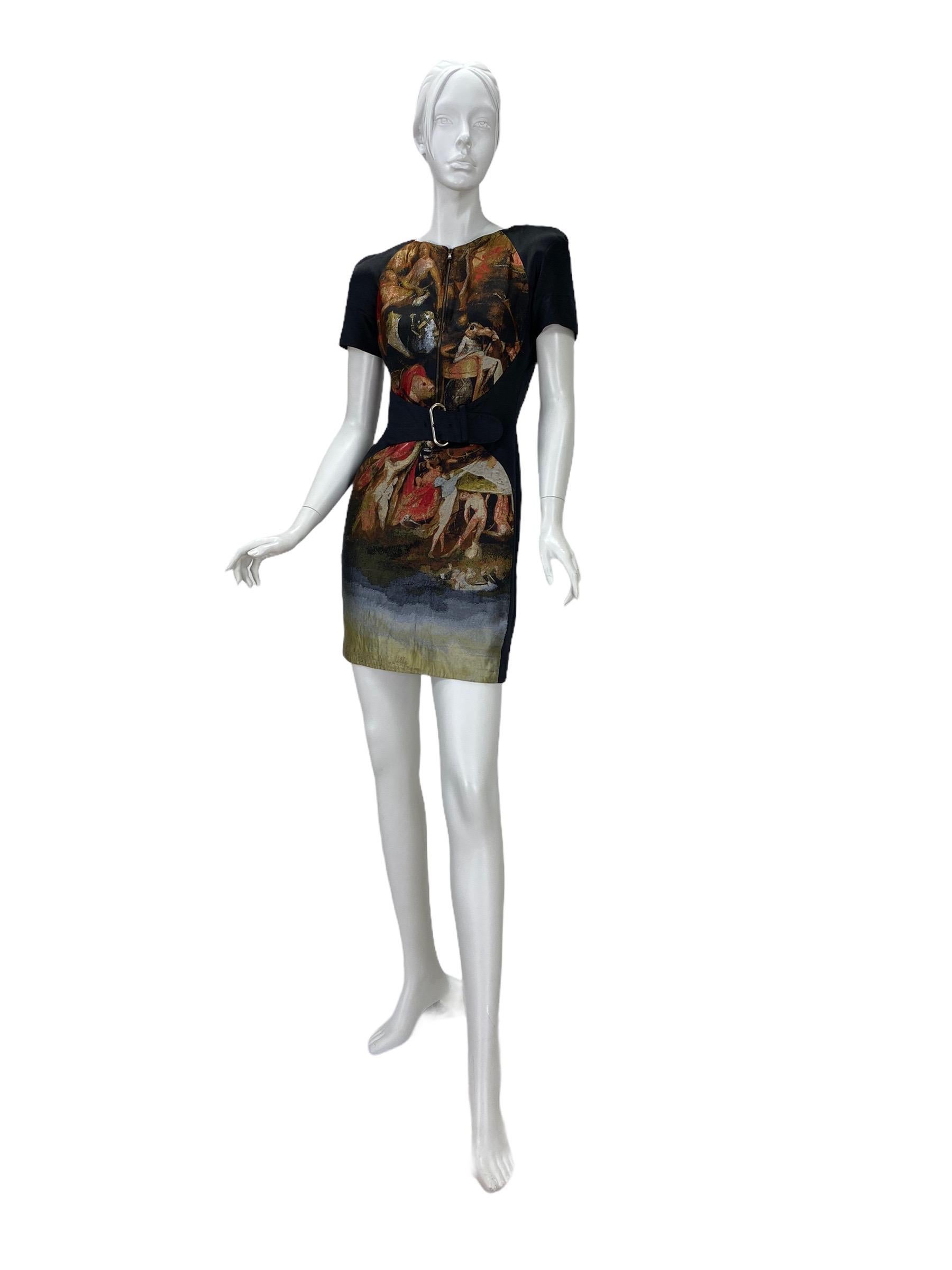 F/W 2010 Alexander McQueen 'HIERONYMUS BOSCH' Kleid ANGELS & DEMONS Kollektion im Zustand „Hervorragend“ in Montgomery, TX