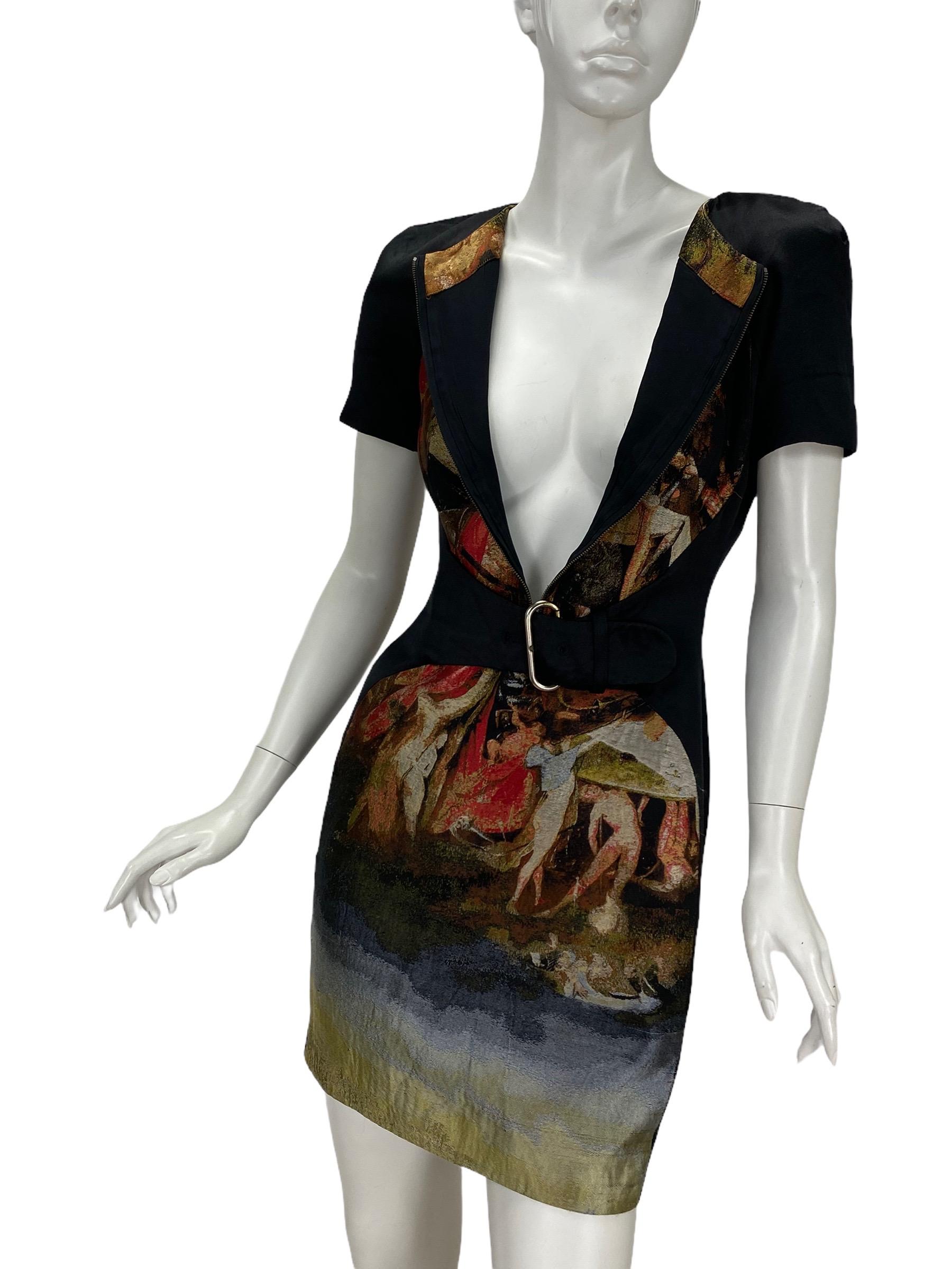 F/W 2010 Alexander McQueen 'HIERONYMUS BOSCH' Kleid ANGELS & DEMONS Kollektion 2