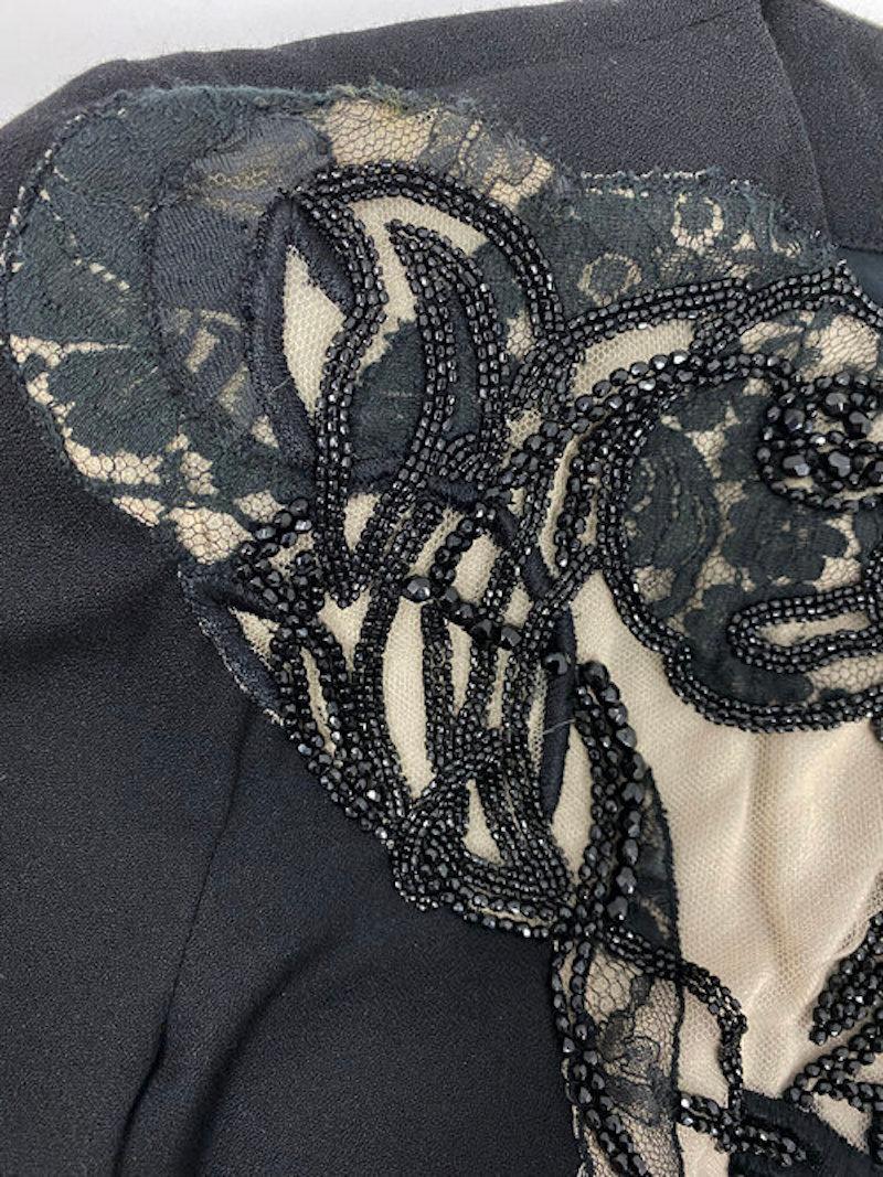  F/W 2010 Vintage Alexander McQueen Beaded lace Dress  1