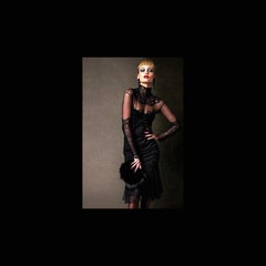 F/W 2011 Tom Ford Black Lace dress