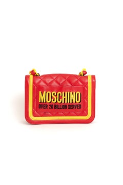 Moschino F/W 2014 McDonald's Leather Crossbody Bag