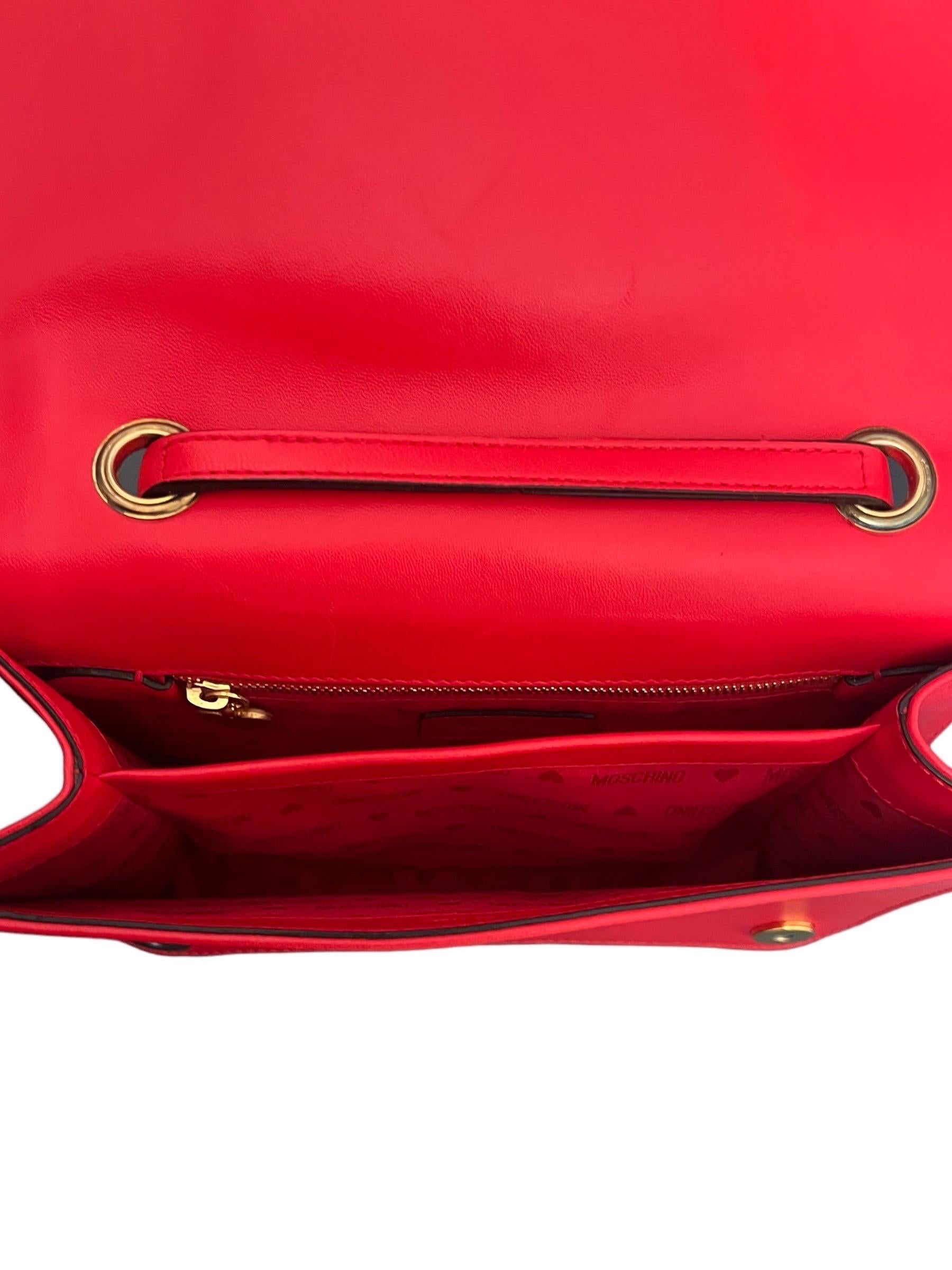 F/W 2014 Moschino McDonalds Runway Fast Food Leather Crossbody Bag 7