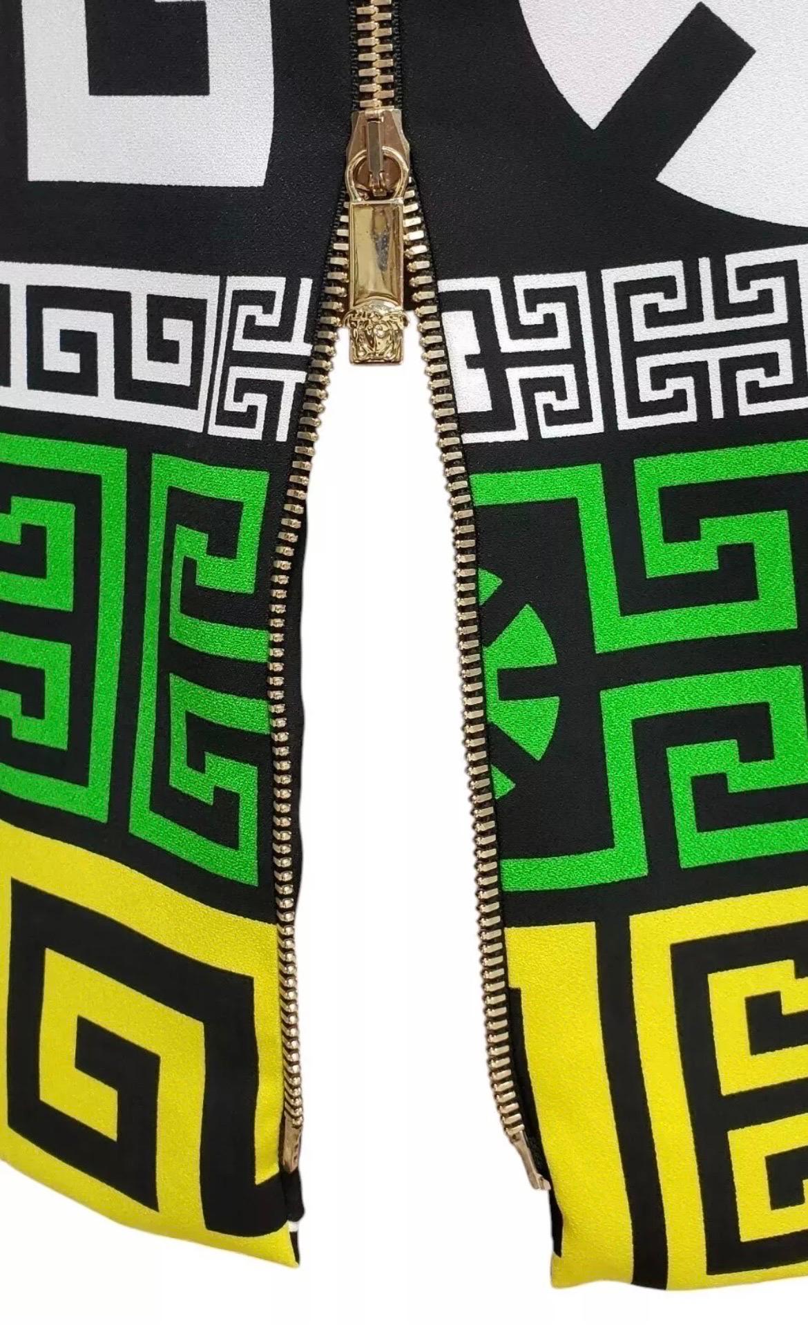 F/W 2015 Look #21 Versace #Greek Dress 40 - 4 For Sale 4