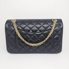 F/W 2018 Chanel Black Quilted Lucky Charms Reissue Flap Bag
