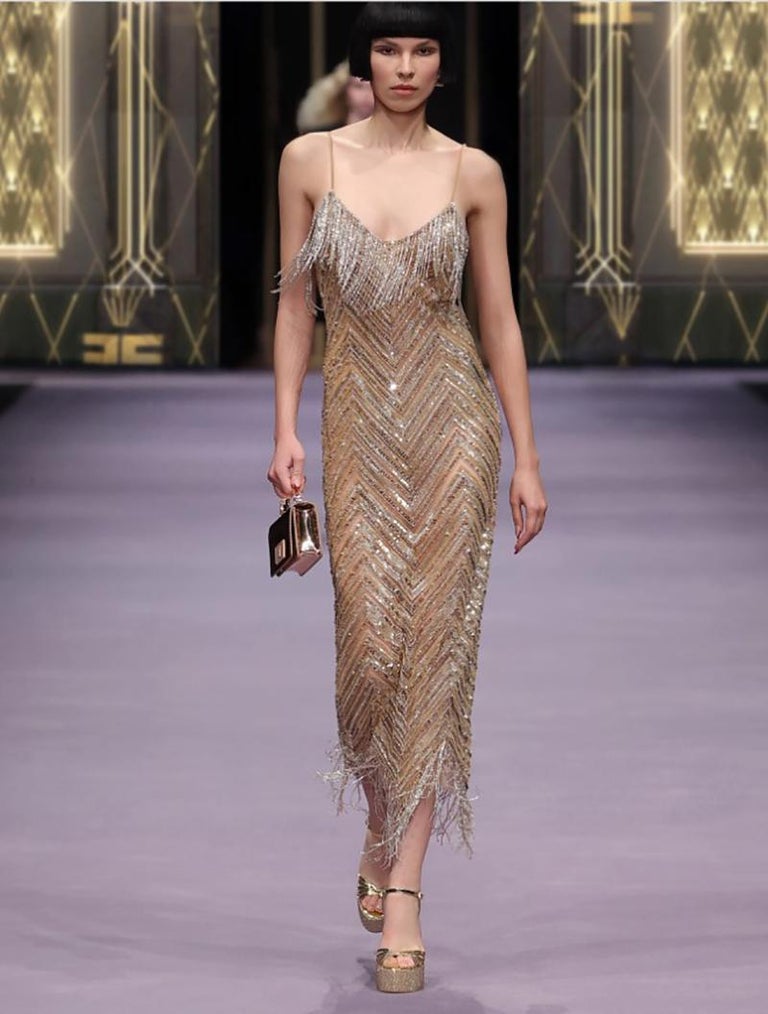 Sfilata Vestiti Eleganti Elisabetta Franchi 2019 Vestiti