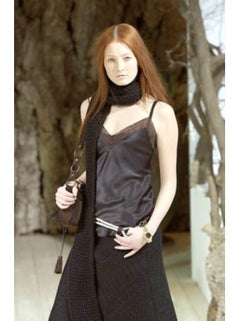 F/W2002 Dolce & Gabbana pony hair shoulder bag