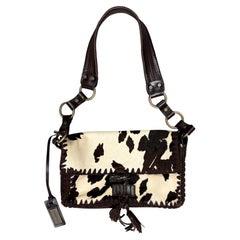 F/W2002 Dolce & Gabbana pony hair shoulder bag