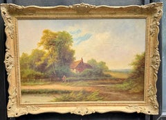 19th century English Cottage landscape