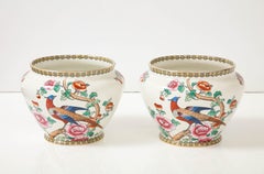 F. Winkel & Company Pheasant Cache Pots