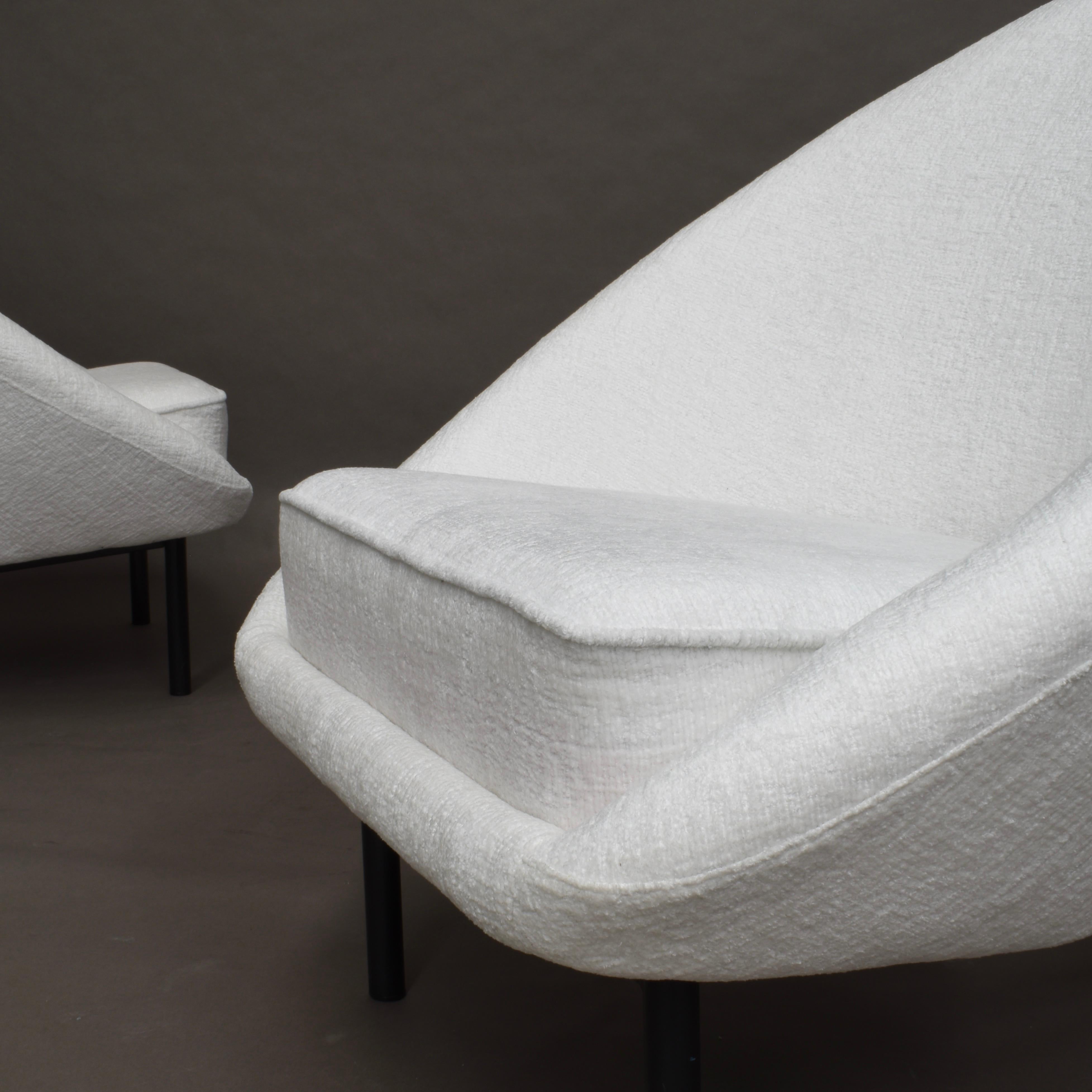 Mid-20th Century F115 Armchairs by Theo Ruth for Artifort, Netherlands, 1958