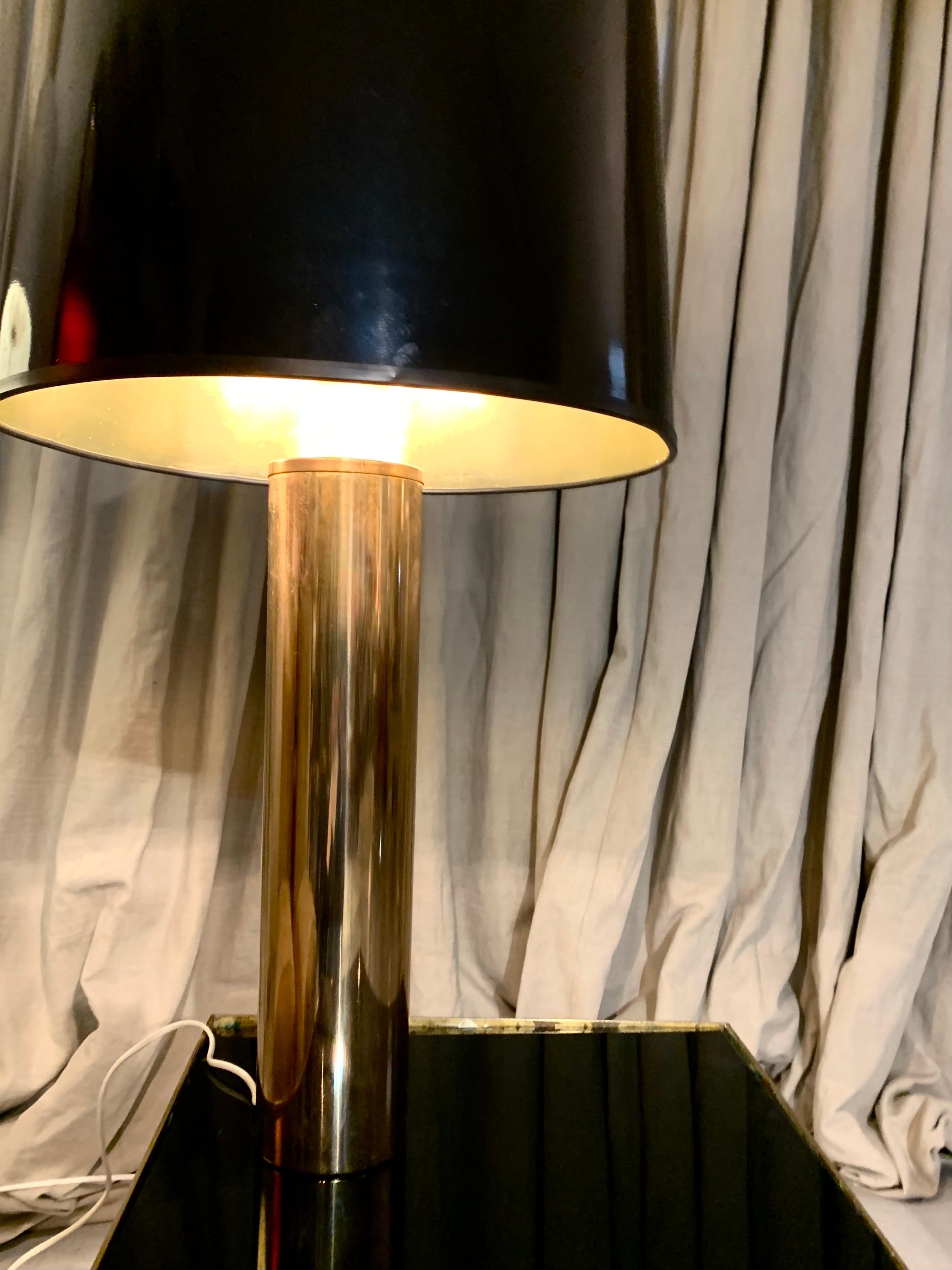 Brass f.20th Century Swedish Table Lamp By Falkenbergs For Sale