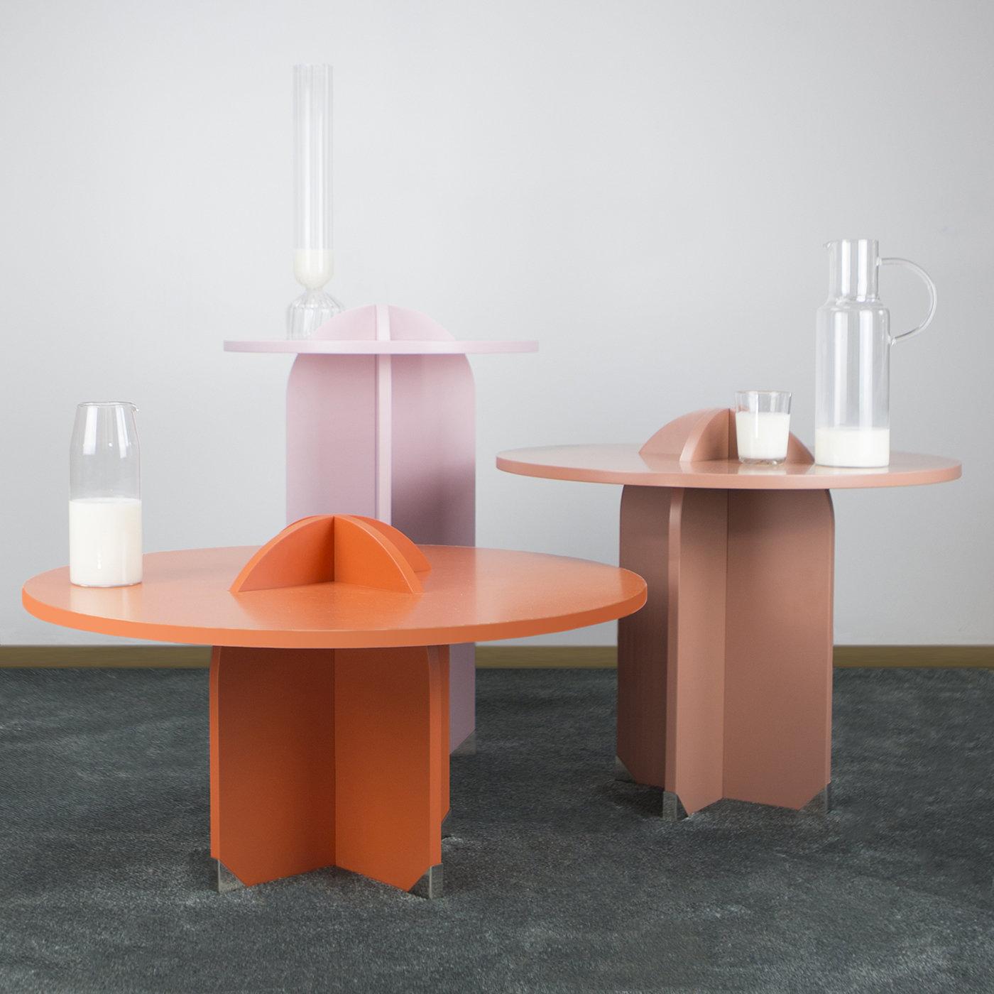 Contemporary F4 TT02 Orange Coffee Table