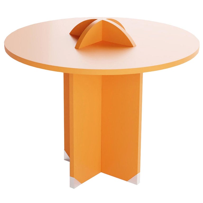 F4 TT02 Orange Coffee Table For Sale at 1stDibs