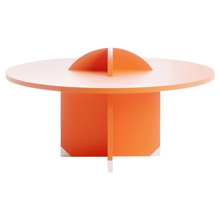 F4 TT03 Orange Coffee Table For Sale at 1stDibs