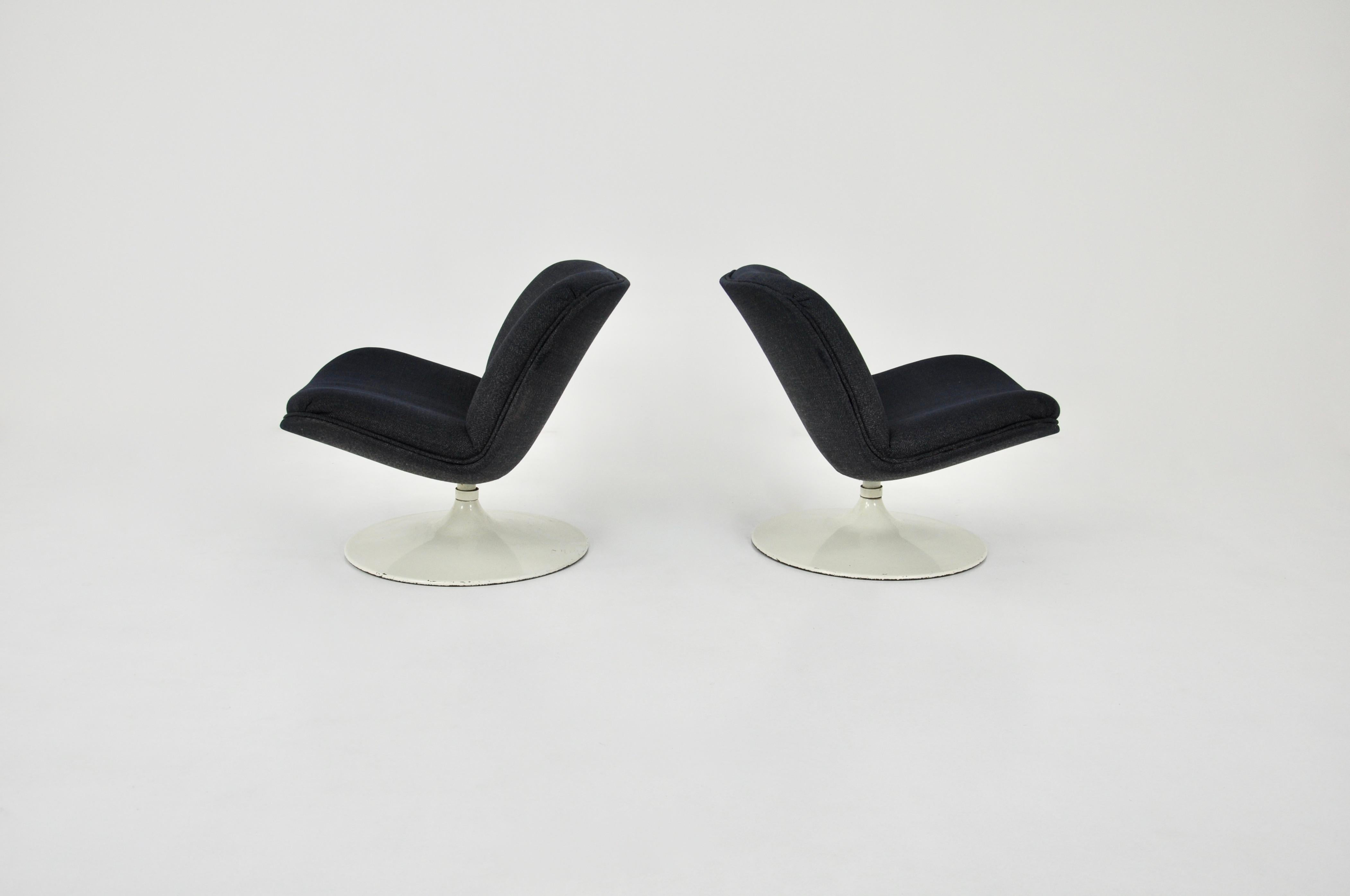 Mid-Century Modern F504 Lounge Chair by Geoffrey Harcourt for Artifort, 1960s