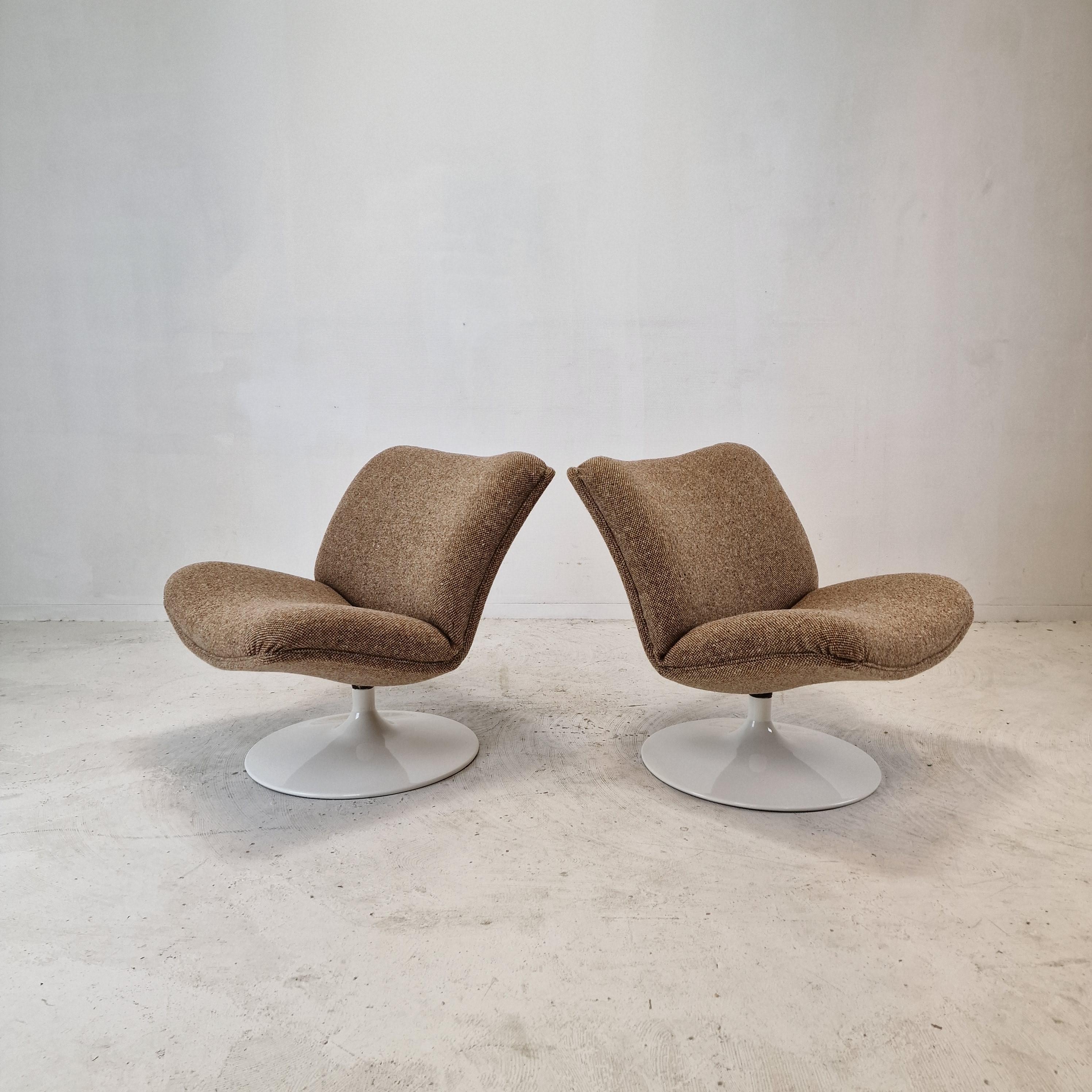 Mid-Century Modern F506 Lounge Chair by Geoffrey Harcourt for Artifort, 1970's For Sale