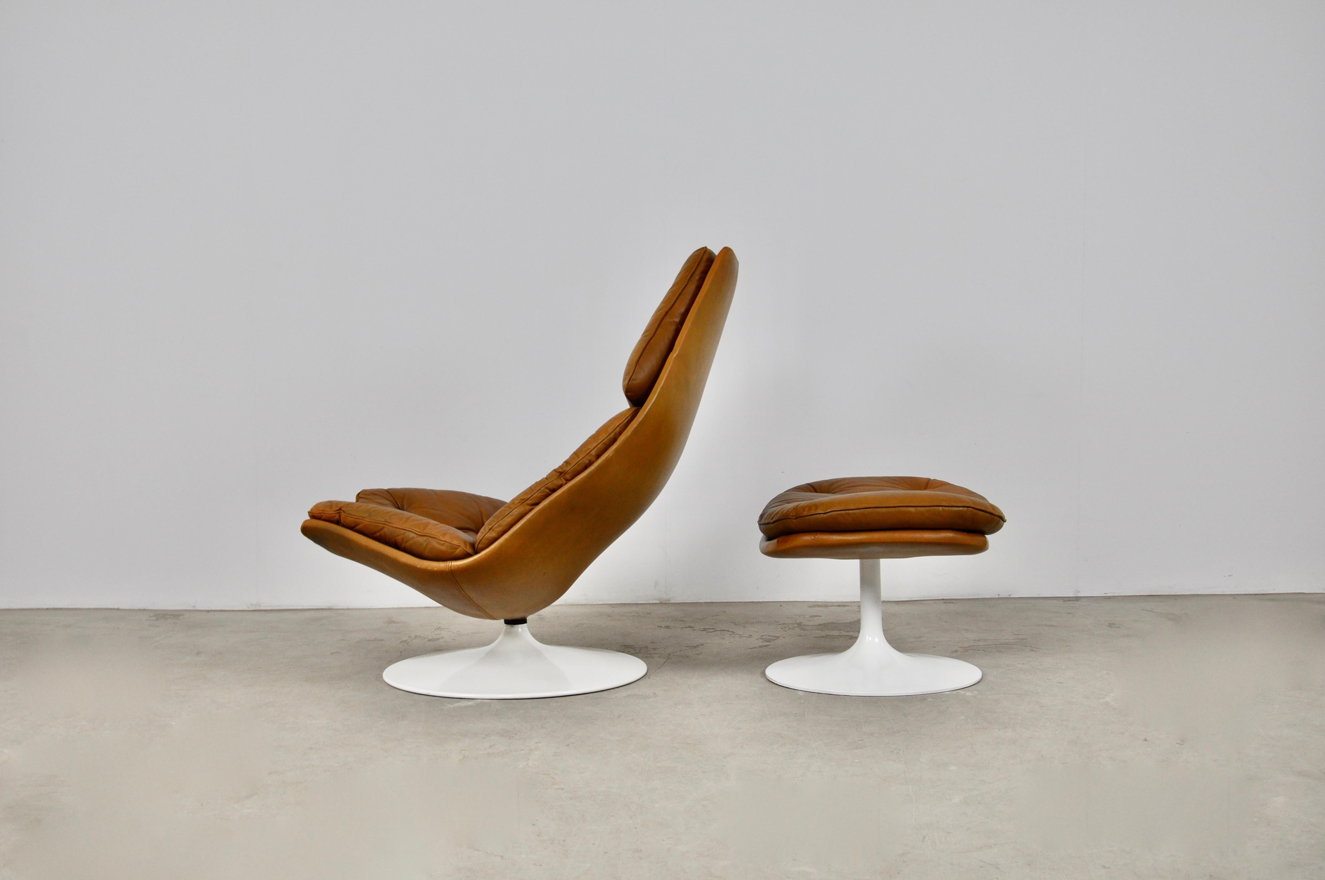 F510 Chair and Ottoman, Geoffrey Harcourt for Artifort, 1960s 2