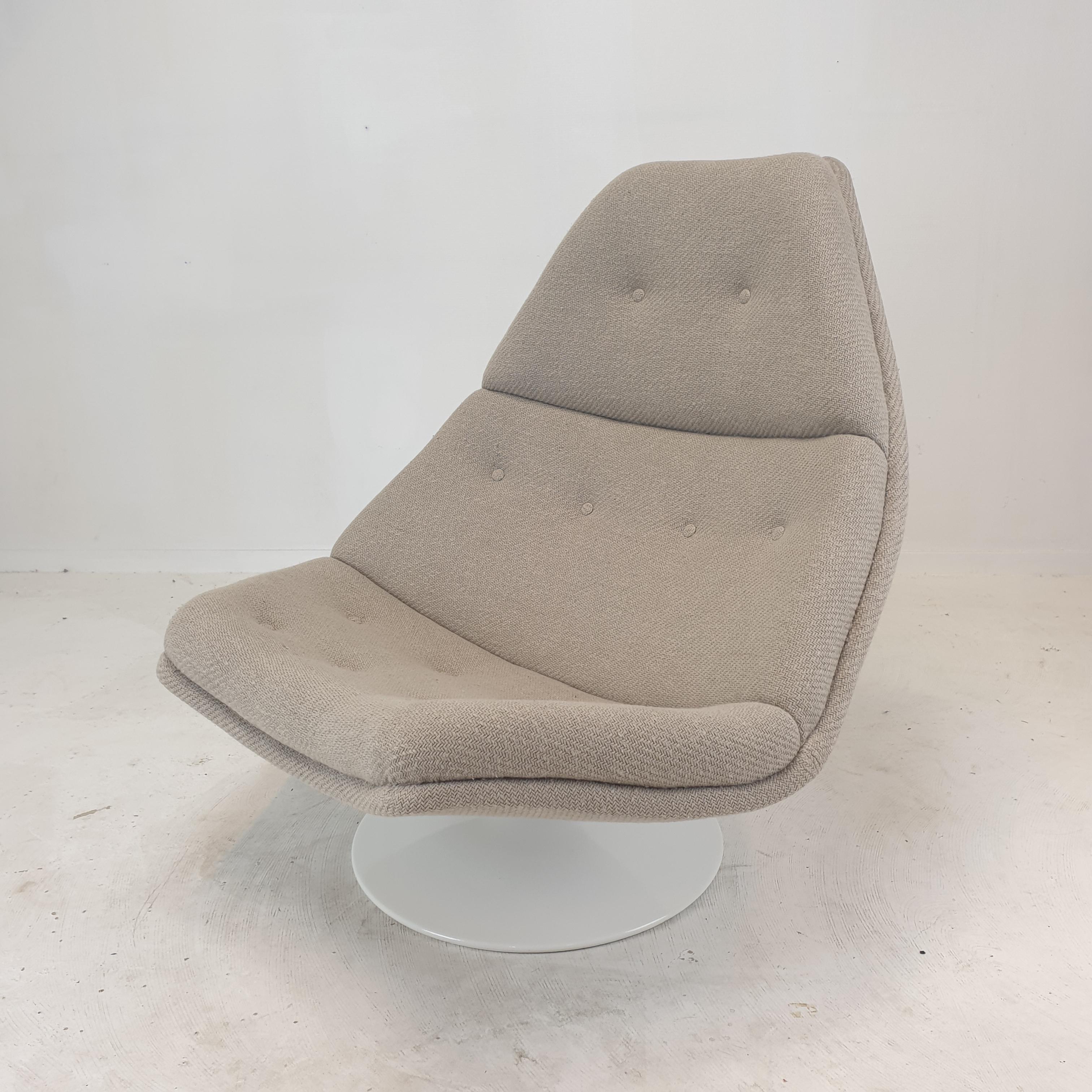 Mid-Century Modern F510 Lounge Chair by Geoffrey Harcourt for Artifort, 1960s For Sale
