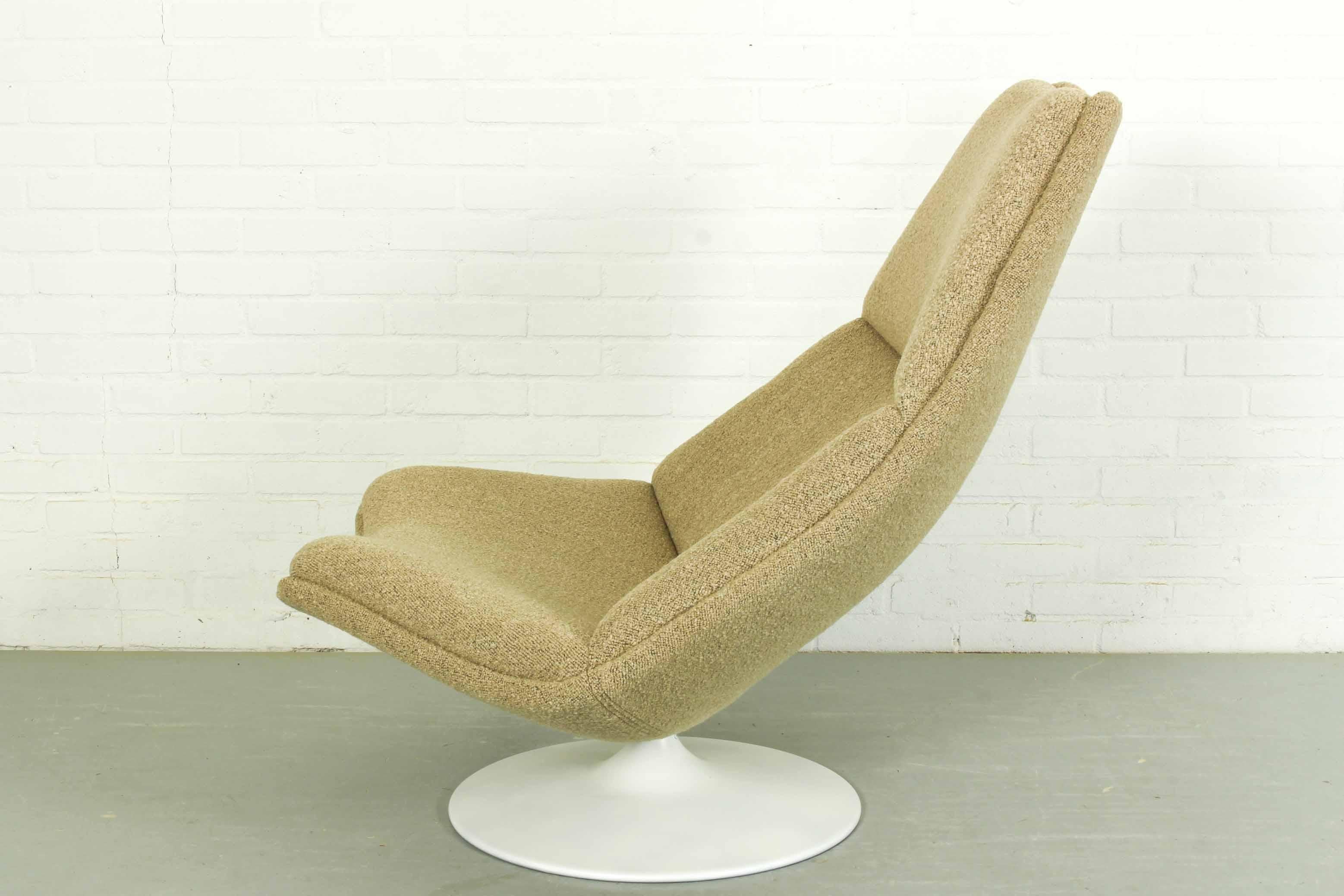 Bouclé F511 by Geoffrey Harcourt for Artifort in Boucle Fabric
