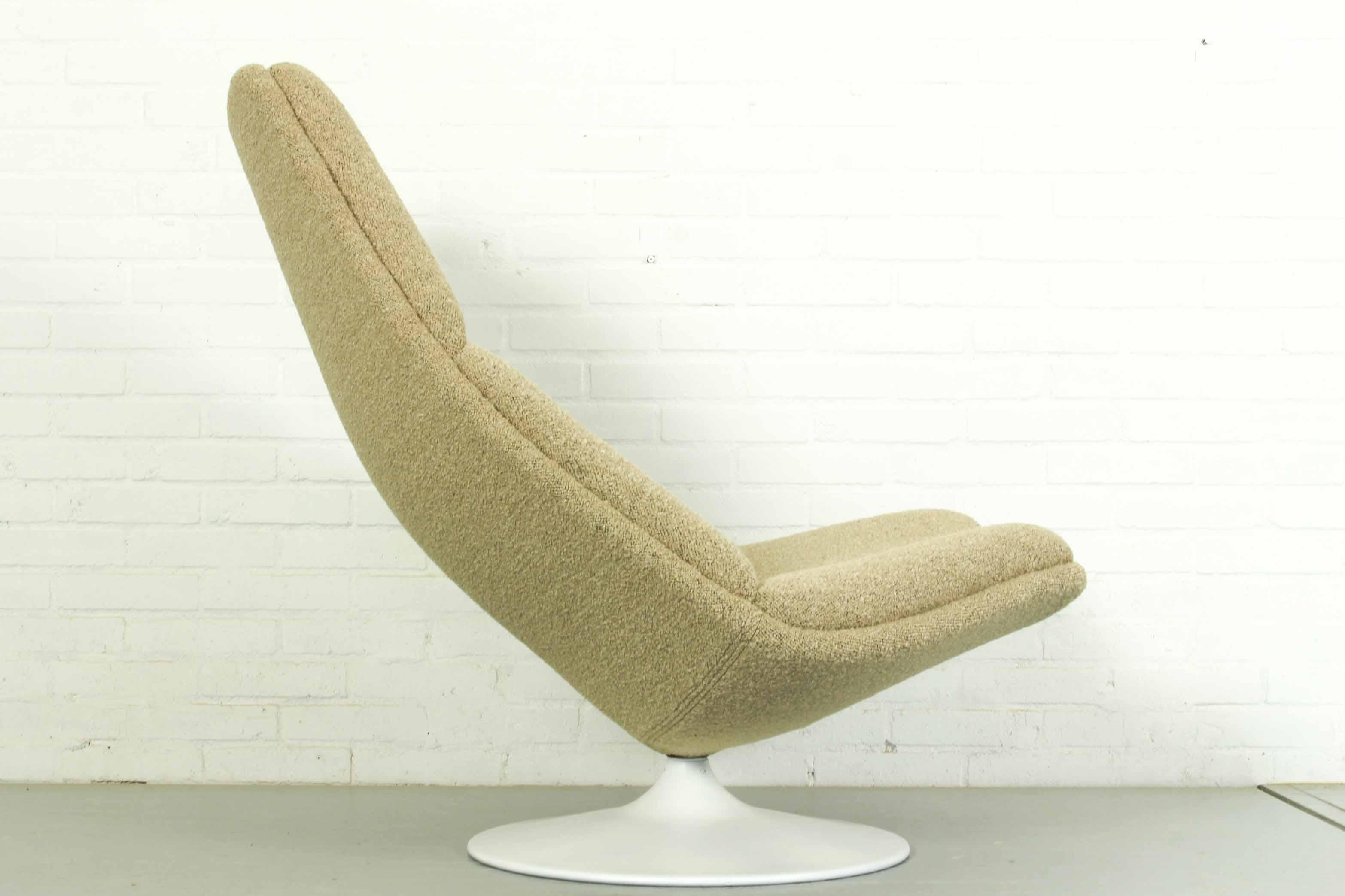 F511 by Geoffrey Harcourt for Artifort in Boucle Fabric 1