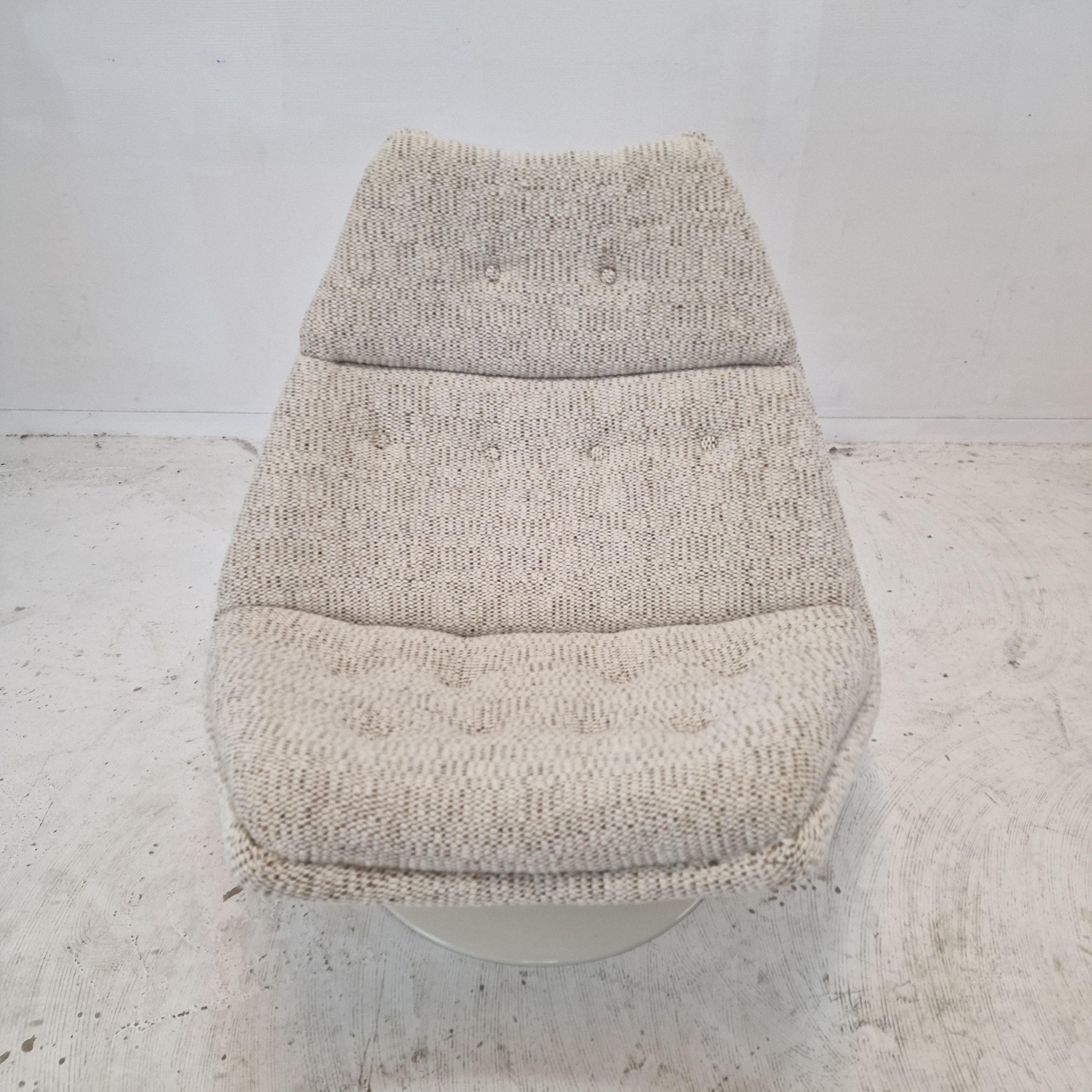 Woven F511 Lounge Chair by Geoffrey Harcourt for Artifort, 1960s For Sale