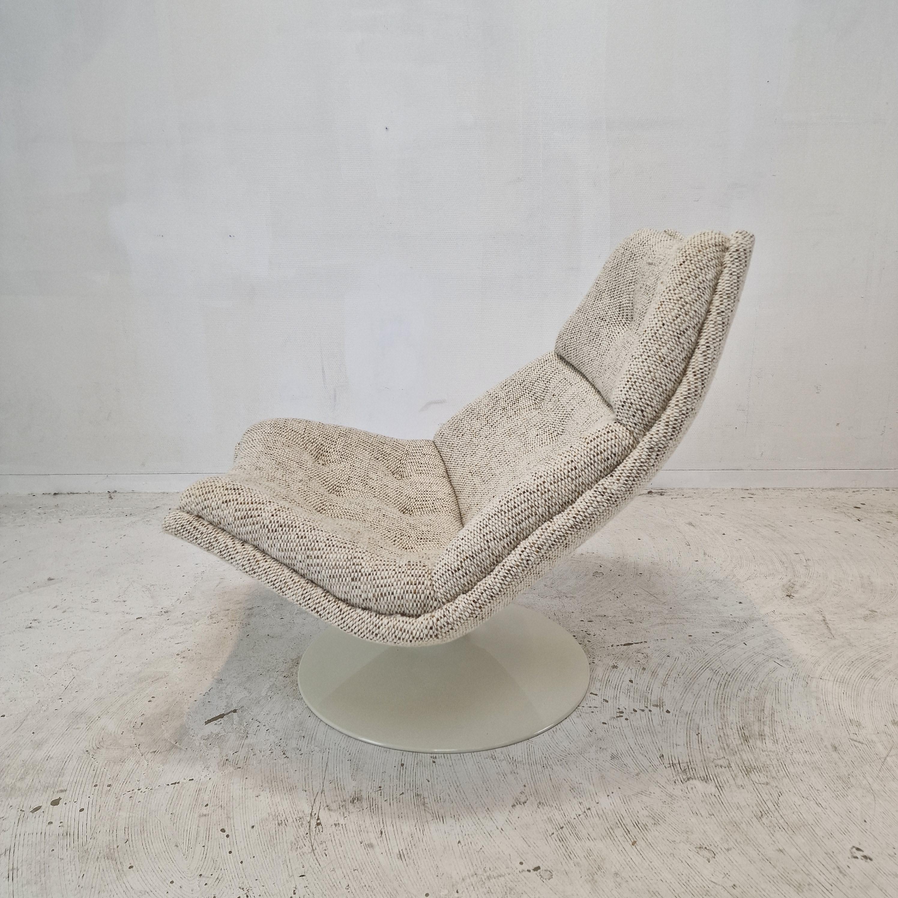 F511 Lounge Chair by Geoffrey Harcourt for Artifort, 1960s In Excellent Condition For Sale In Oud Beijerland, NL