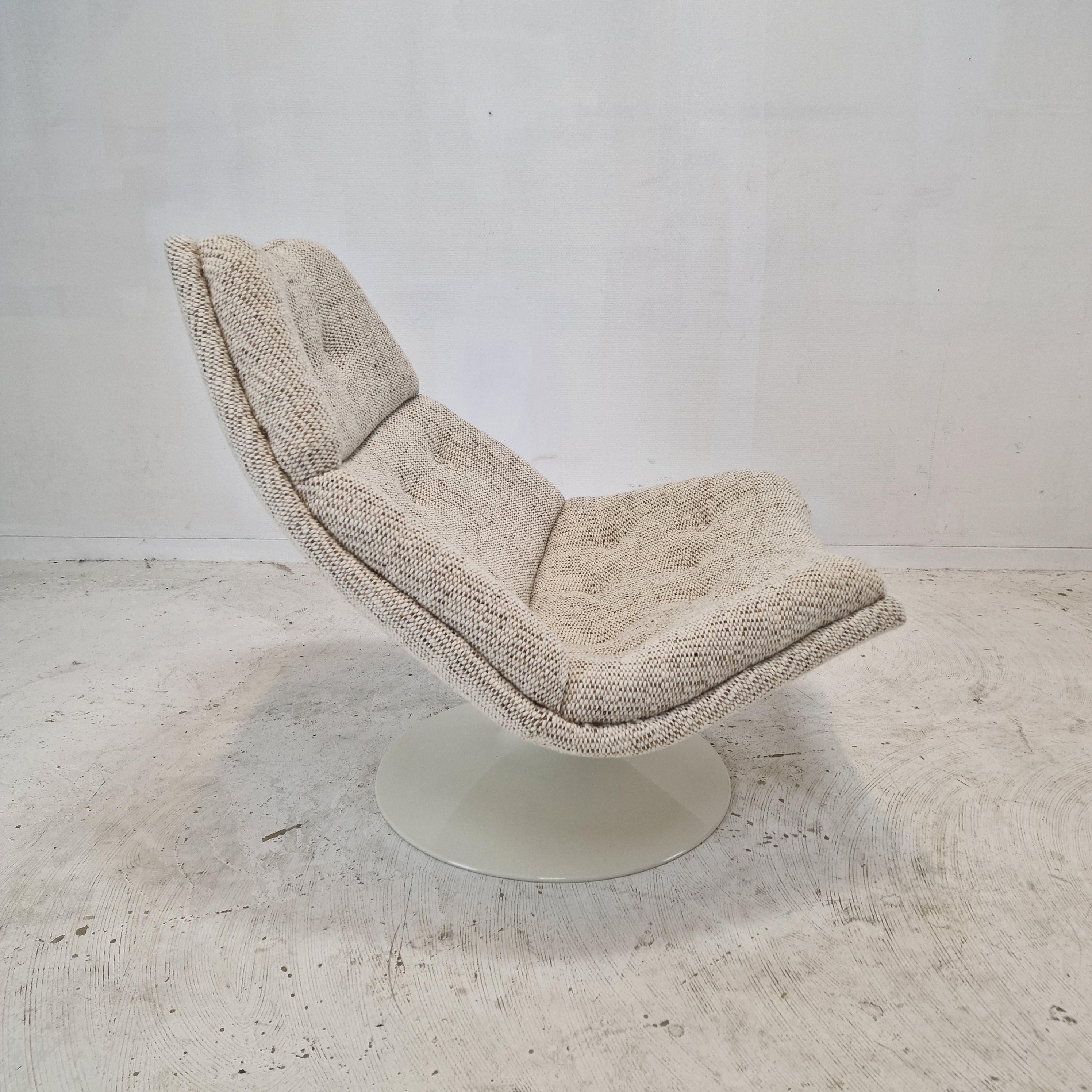 Mid-20th Century F511 Lounge Chair by Geoffrey Harcourt for Artifort, 1960s For Sale