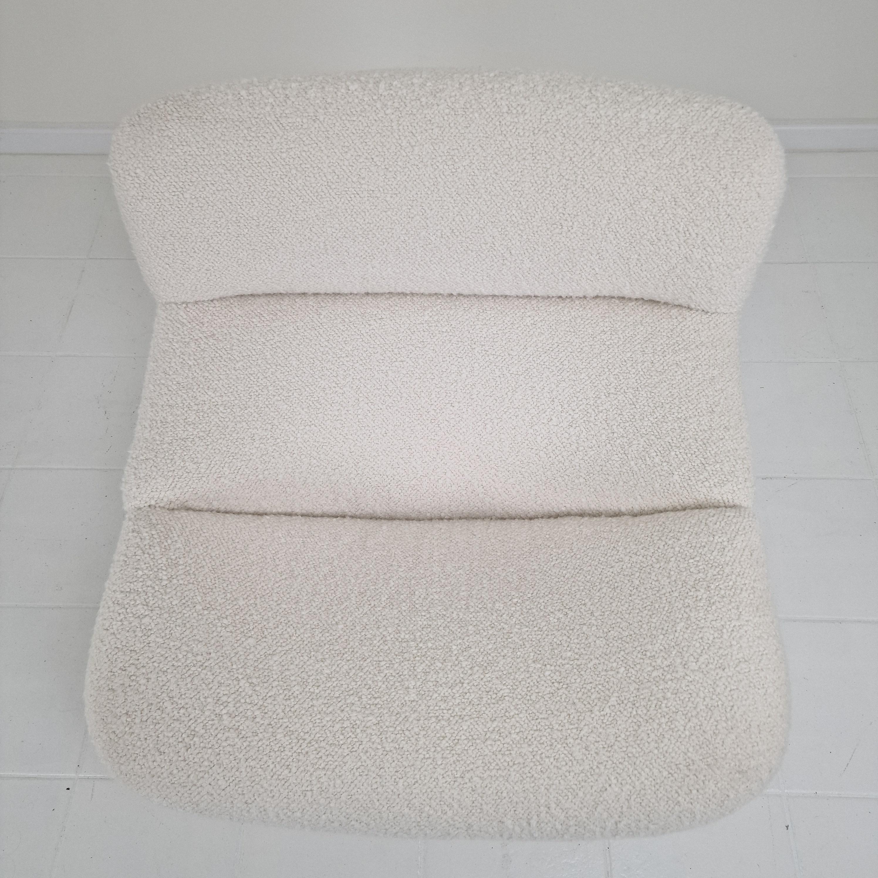 F518 Lounge Chair with Ottoman by Geoffrey Harcourt for Artifort, 1970s For Sale 4