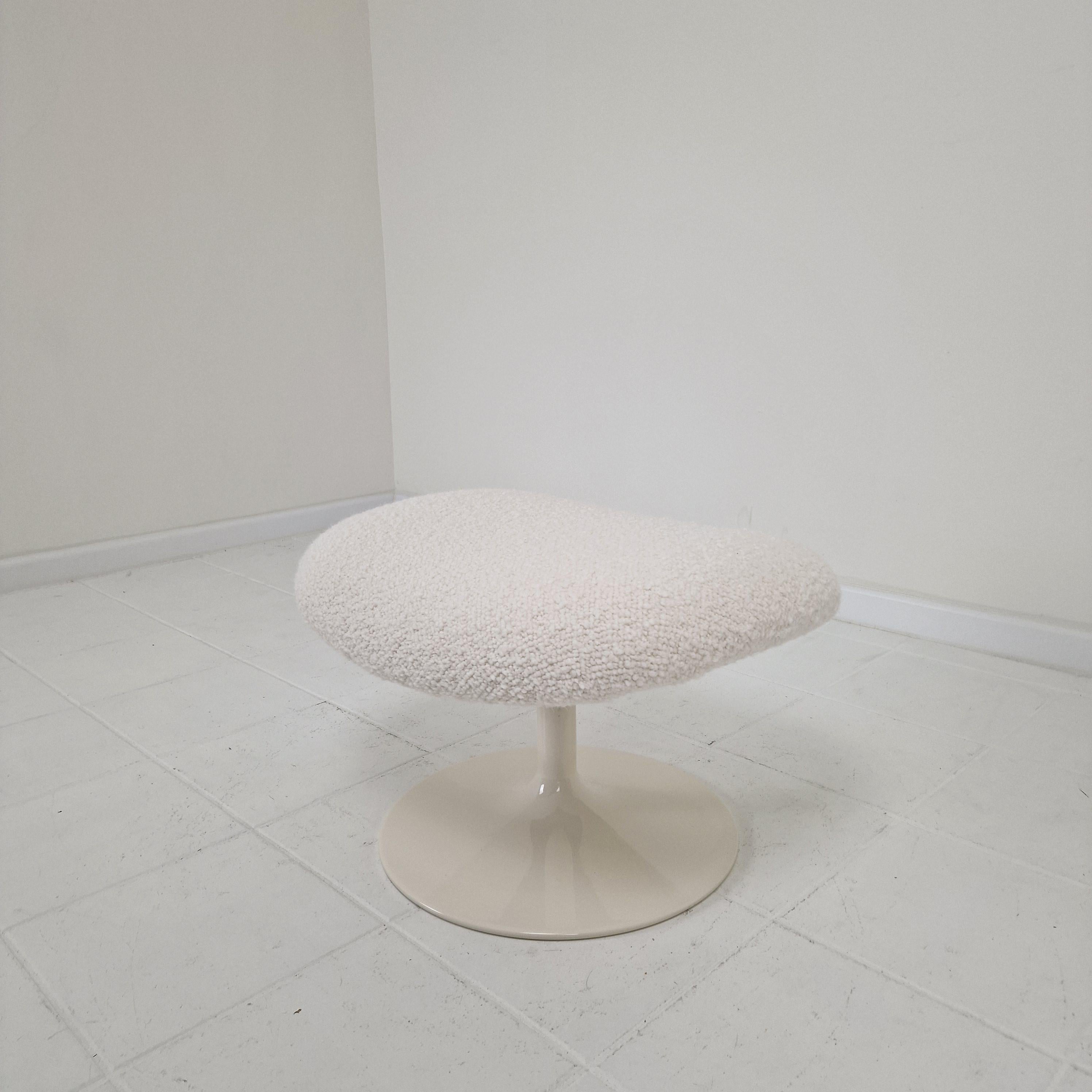 F518 Lounge Chair with Ottoman by Geoffrey Harcourt for Artifort, 1970s For Sale 8