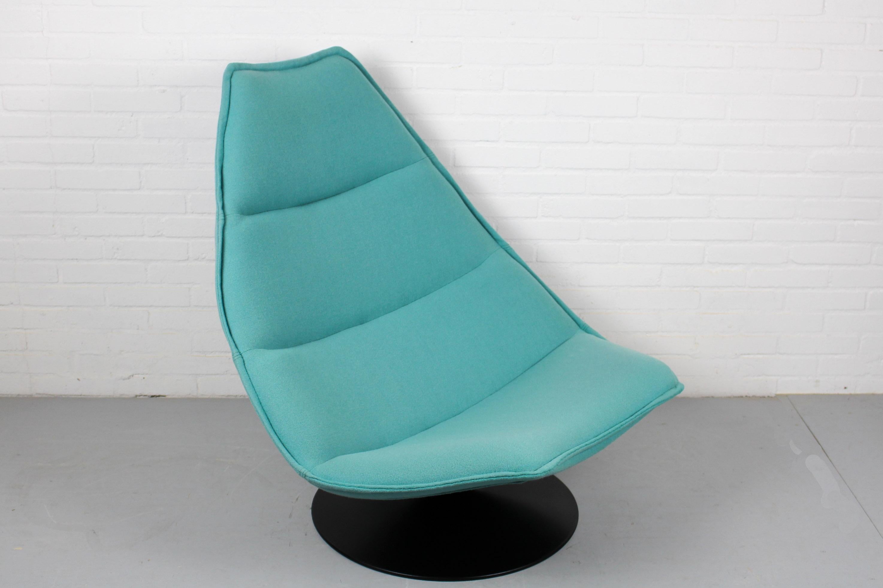 Dutch F585 Lounge Chair by Geoffrey Harcourt for Artifort, 1960s