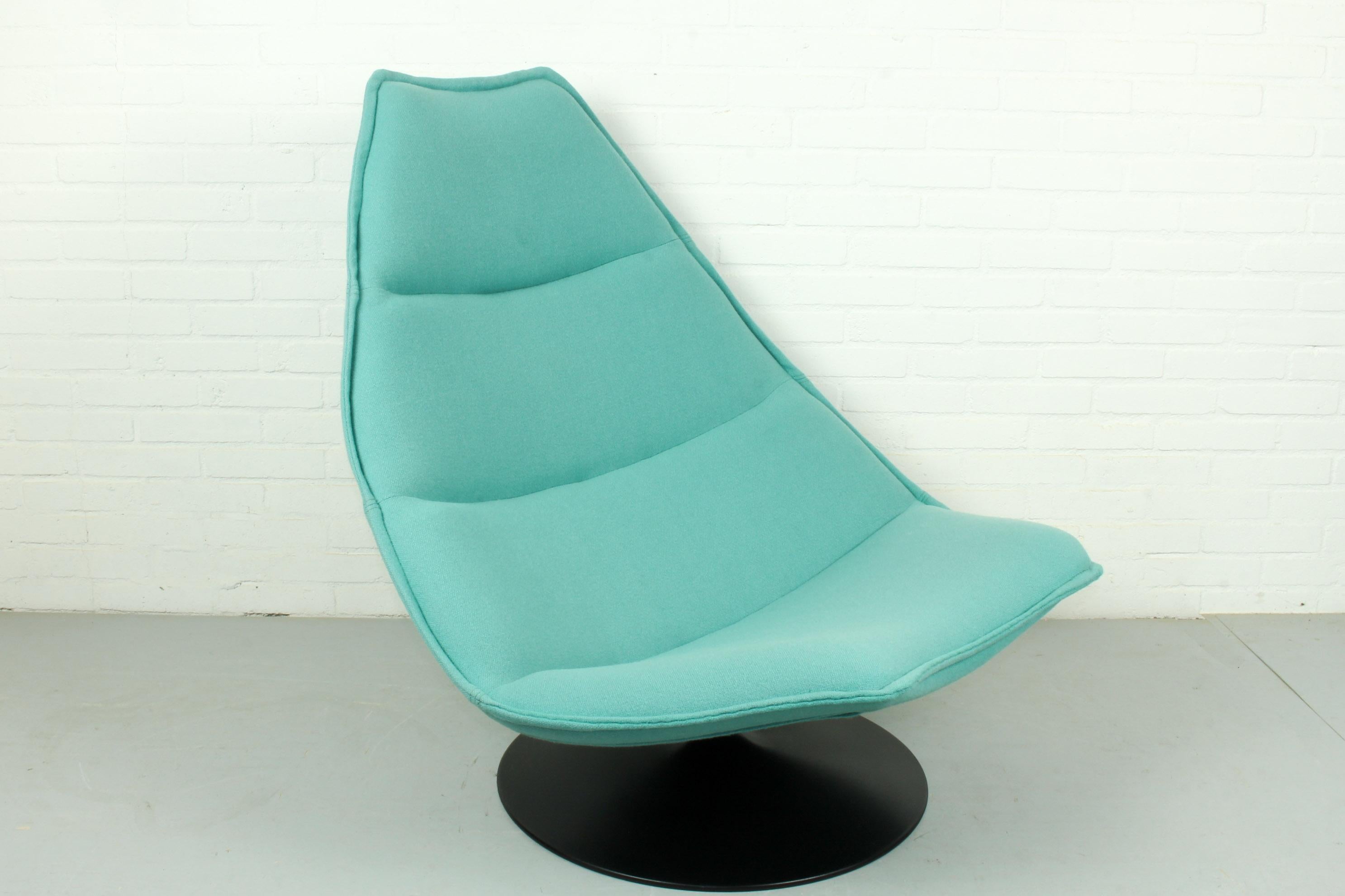 F585 Lounge Chair by Geoffrey Harcourt for Artifort, 1960s In Good Condition In Appeltern, Gelderland