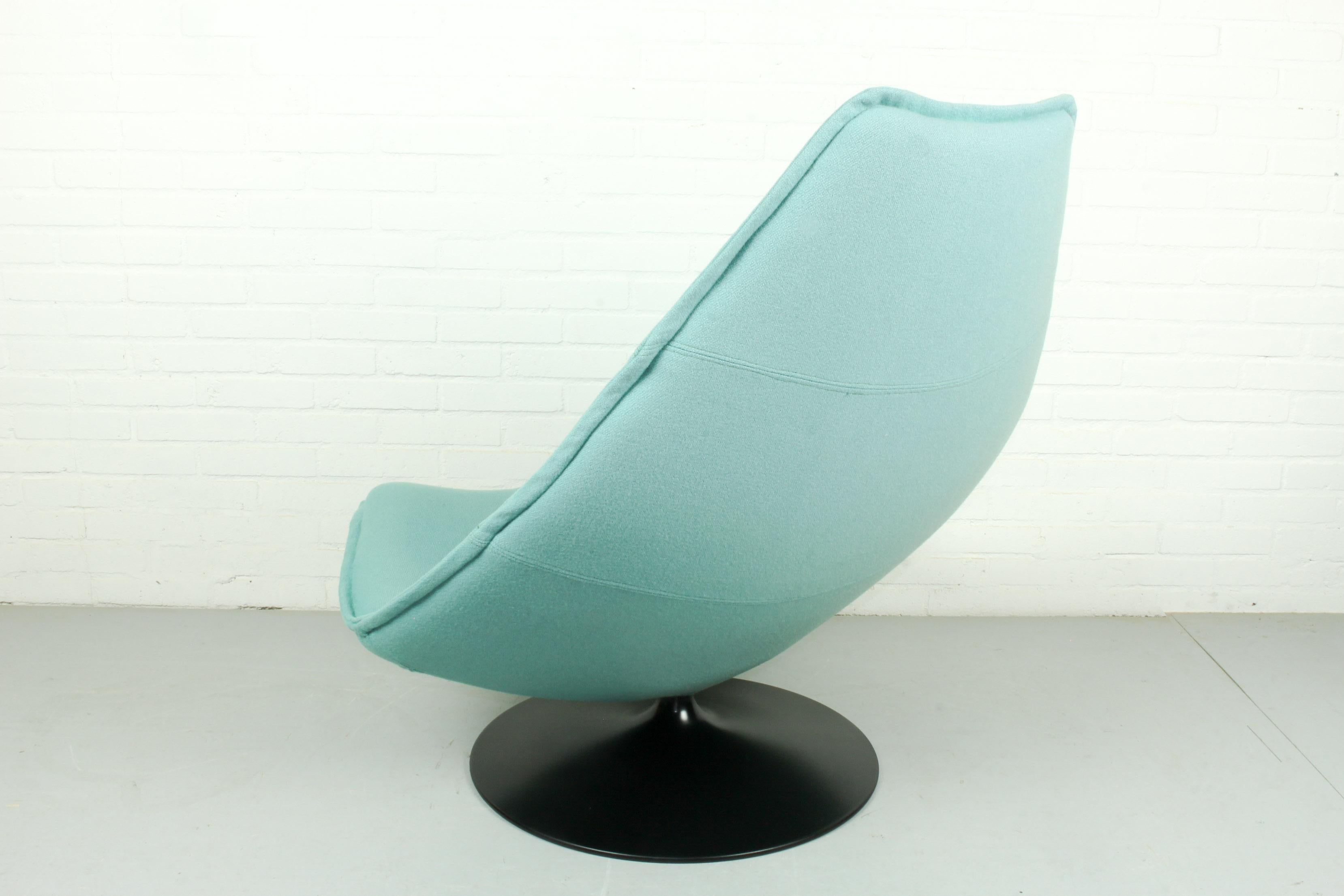 Metal F585 Lounge Chair by Geoffrey Harcourt for Artifort, 1960s