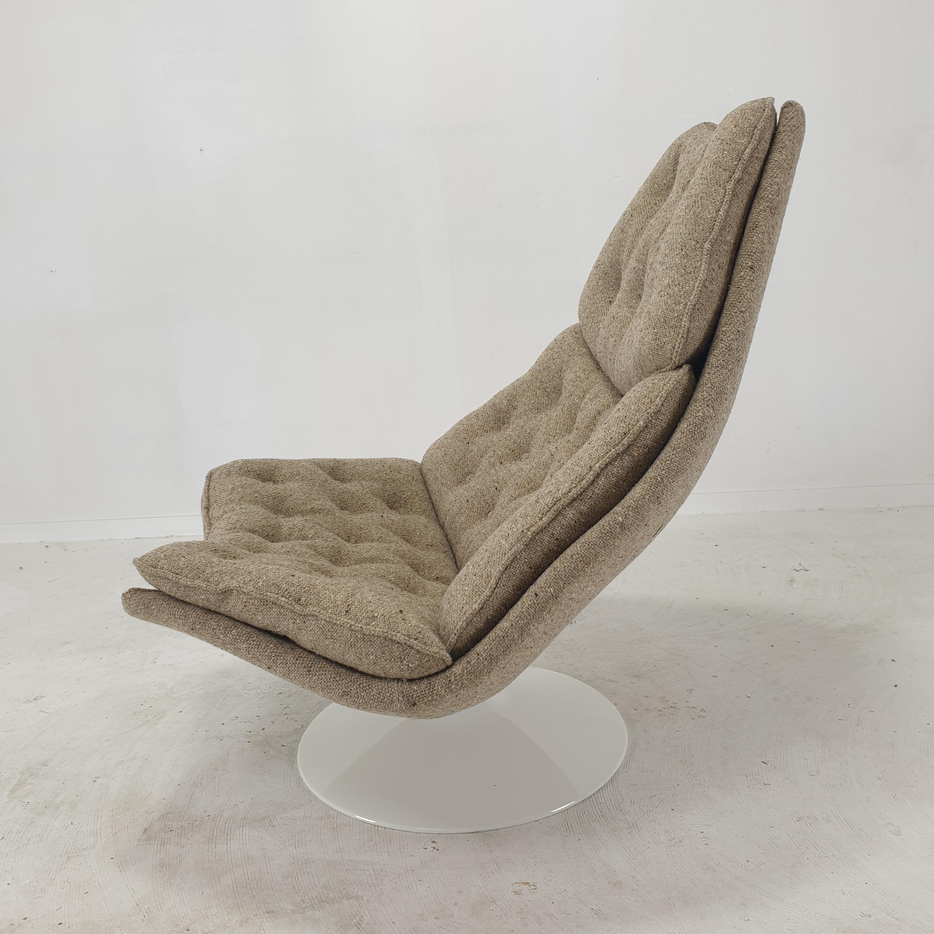F588 Lounge Chair by Geoffrey Harcourt for Artifort, 1960s In Excellent Condition For Sale In Oud Beijerland, NL