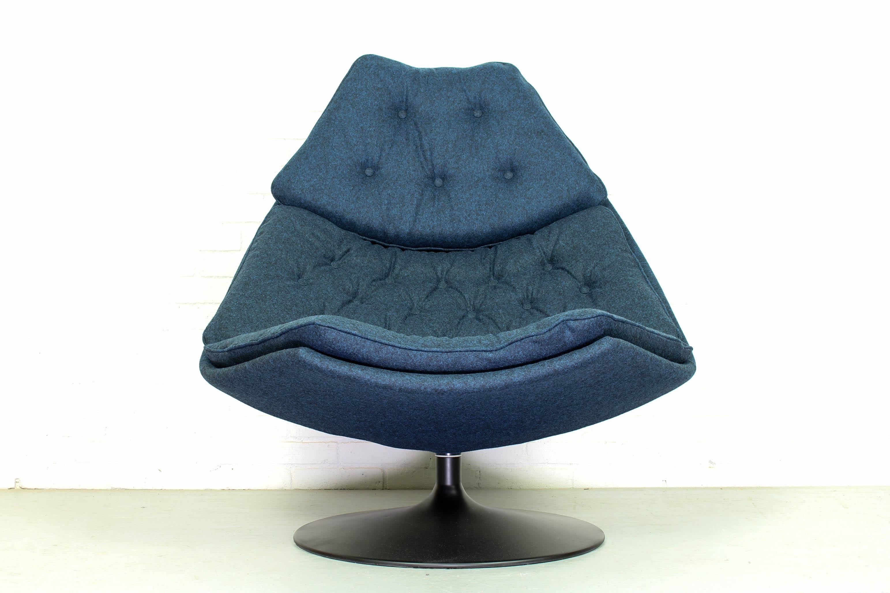 Dutch F588 Lounge Chair Designed by Geoffrey Harcourt for Artifort