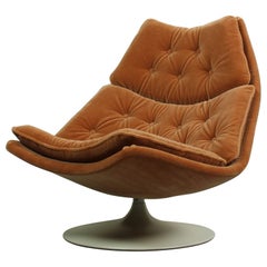 F588L Lounge Chair Designed by Geoffrey Harcourt for Artifort, 1960s